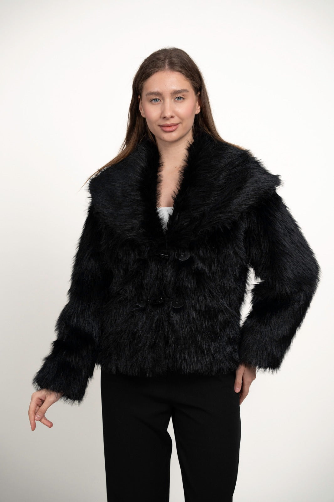 FUR COLLAR JACKET