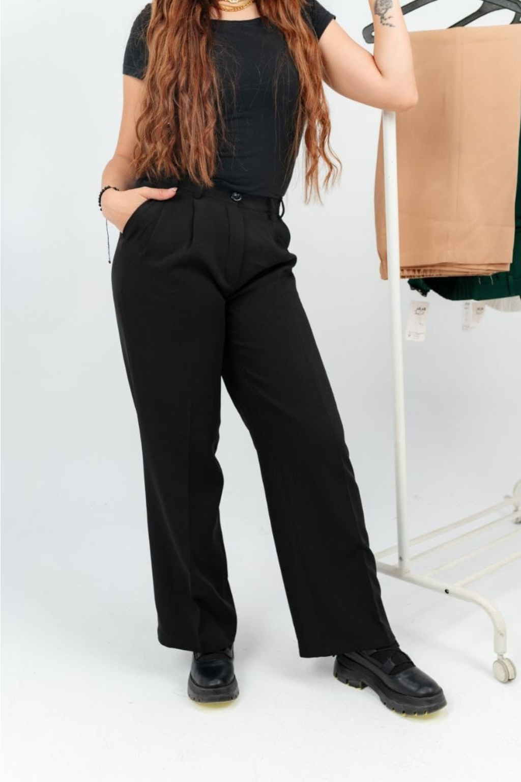 CLASSIC HIGH-WAIST TROUSER
