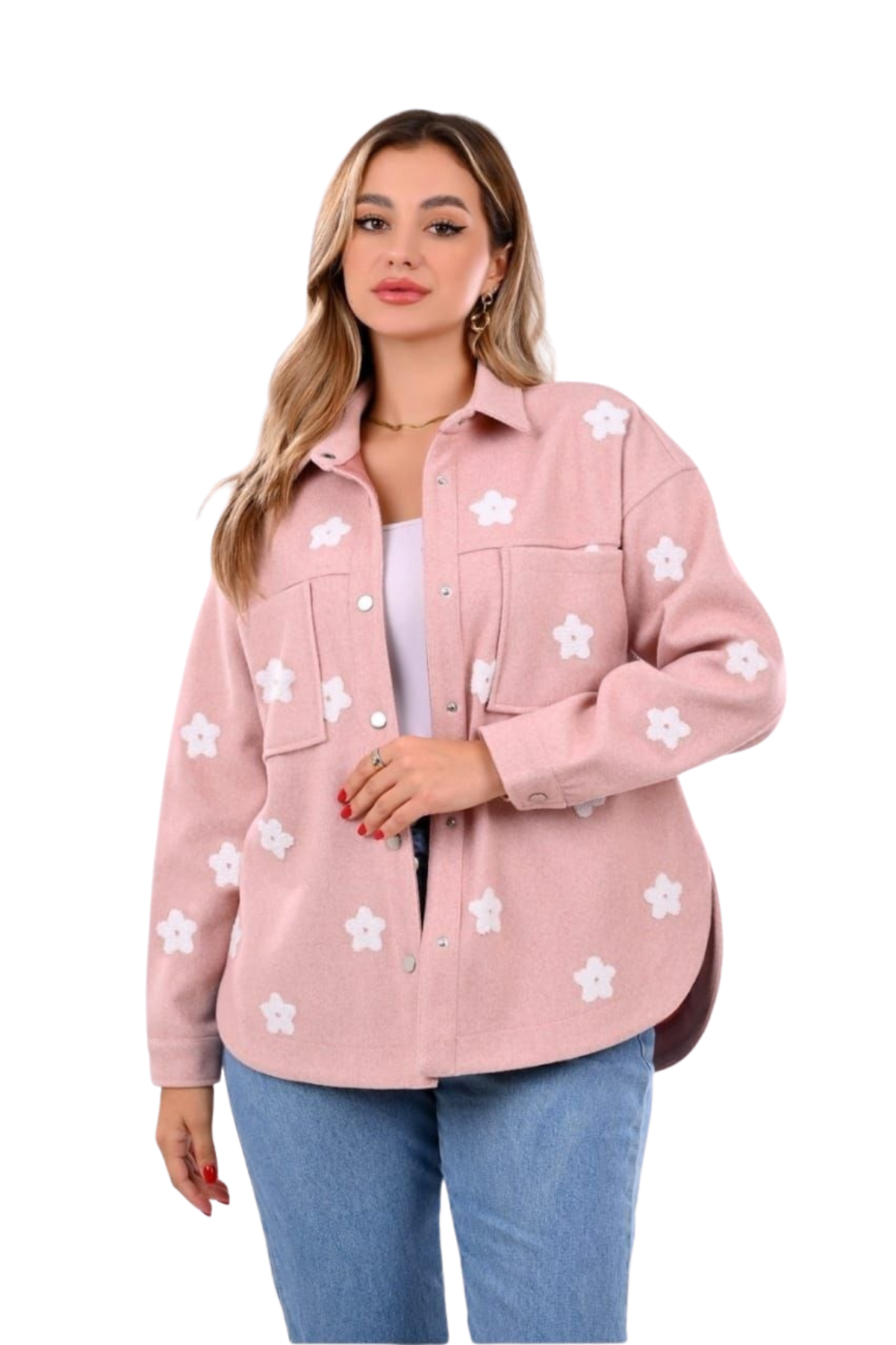 EMBROIDERED WOOL CHEMISE