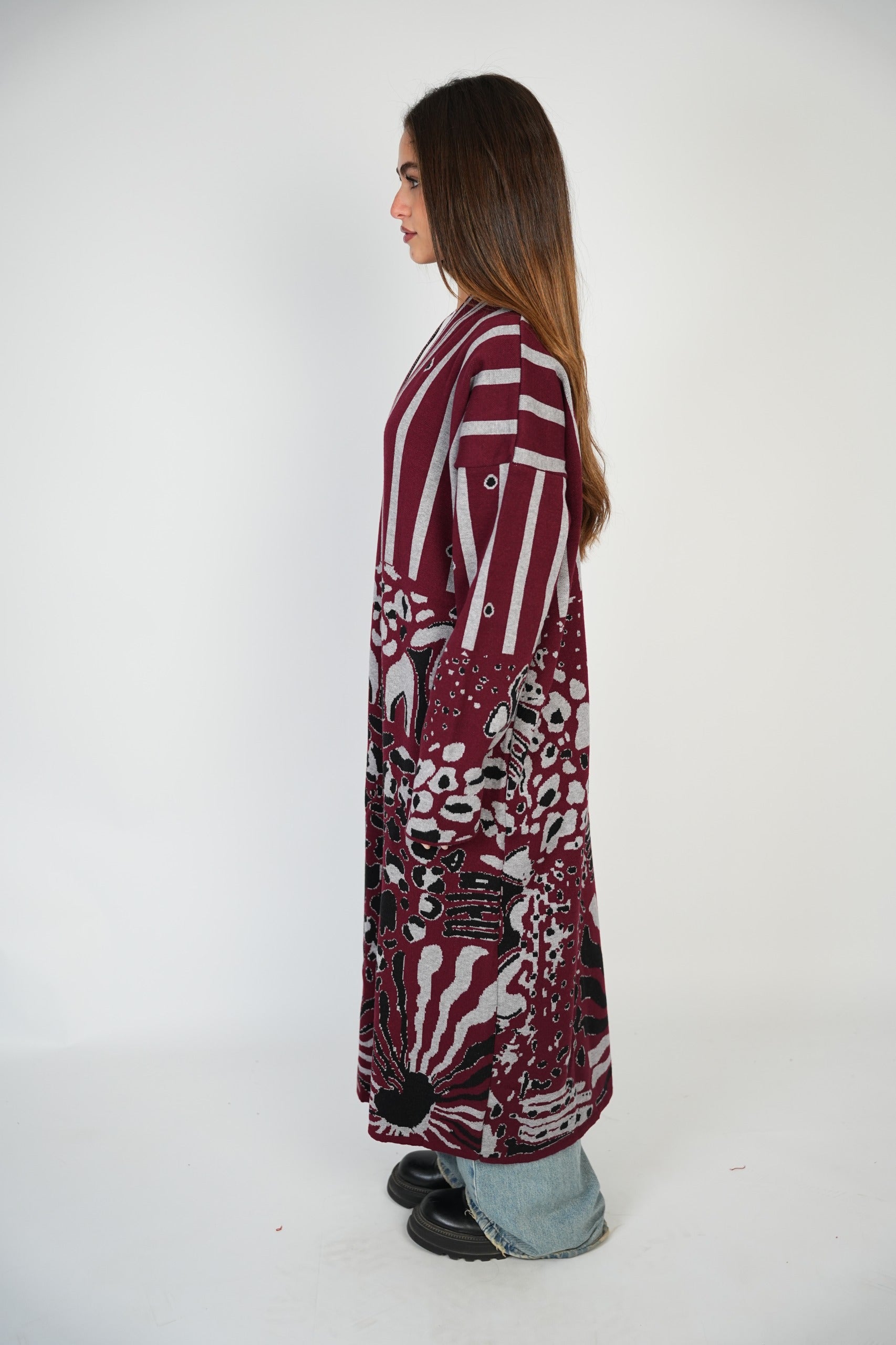 Signature Wild Cardigan – Crimson Luxe