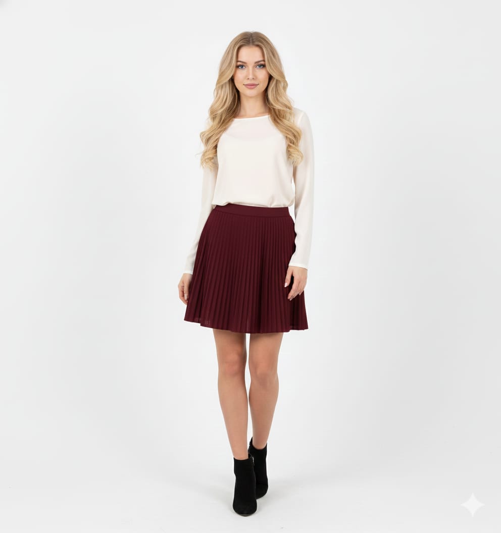 MINI PLEATED SKIRT