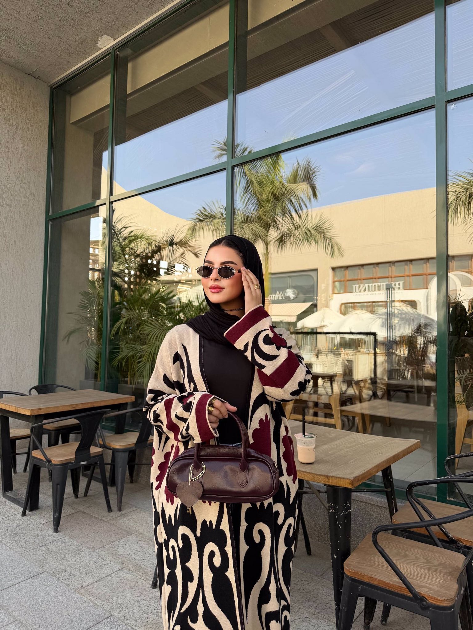 Noir Heritage Long Cardigan