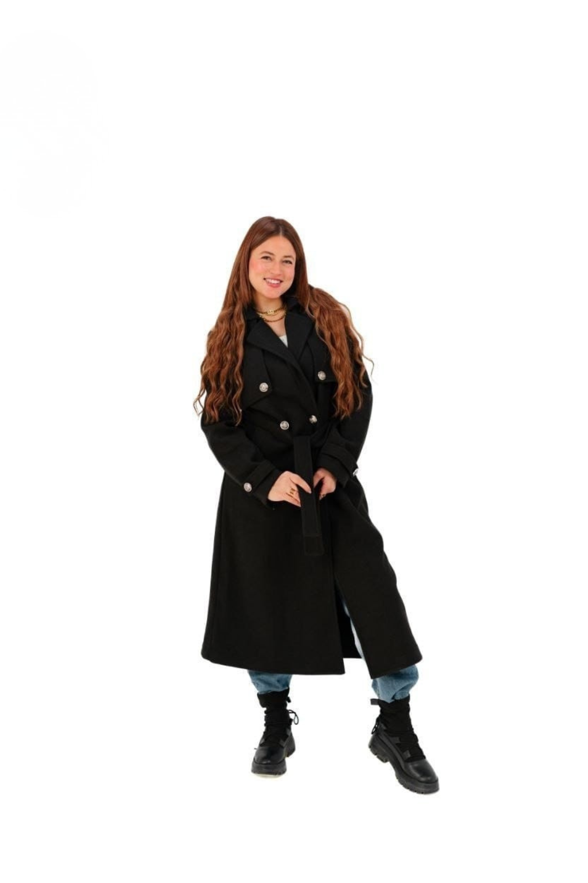 TRENCH WOOL COAT
