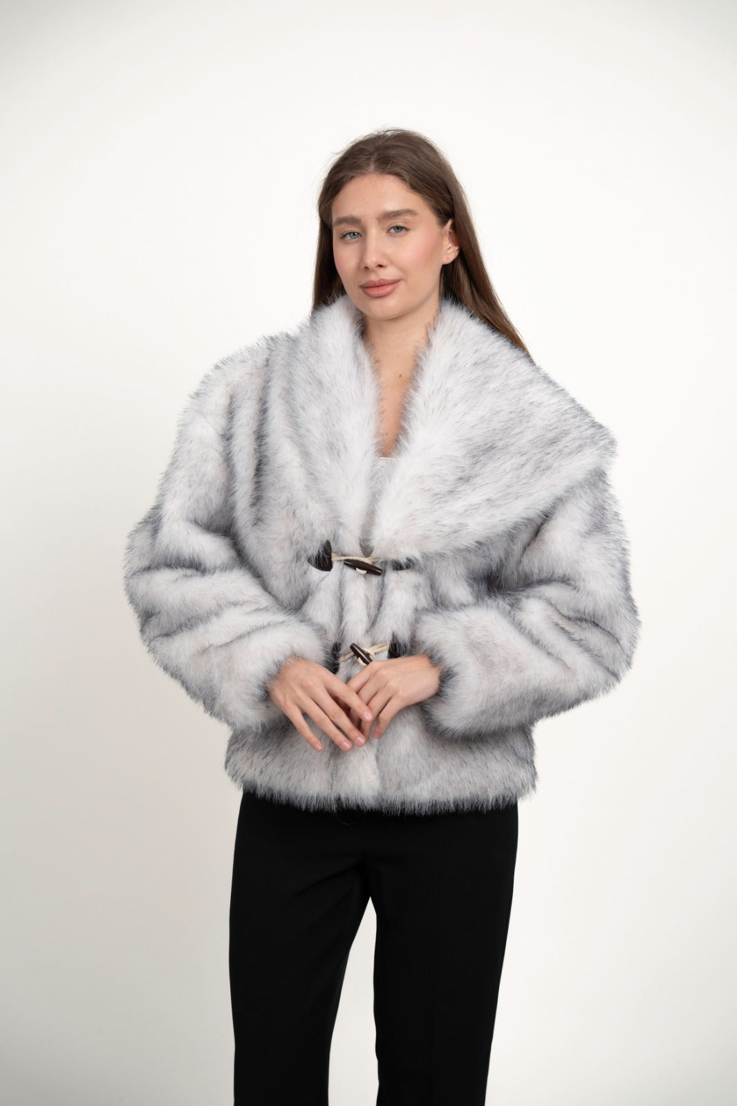FUR COLLAR JACKET