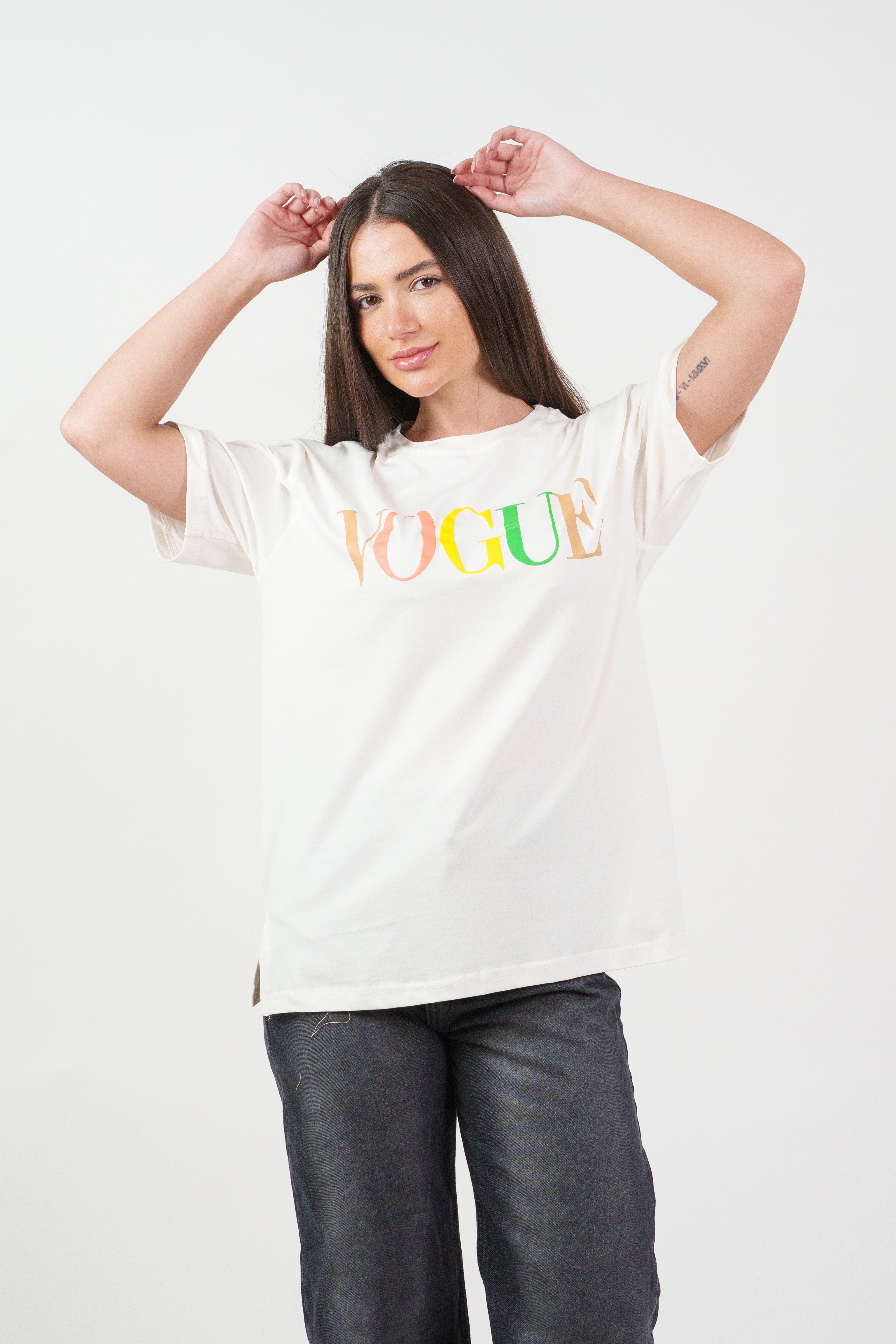 VOGUE PRINT TEE