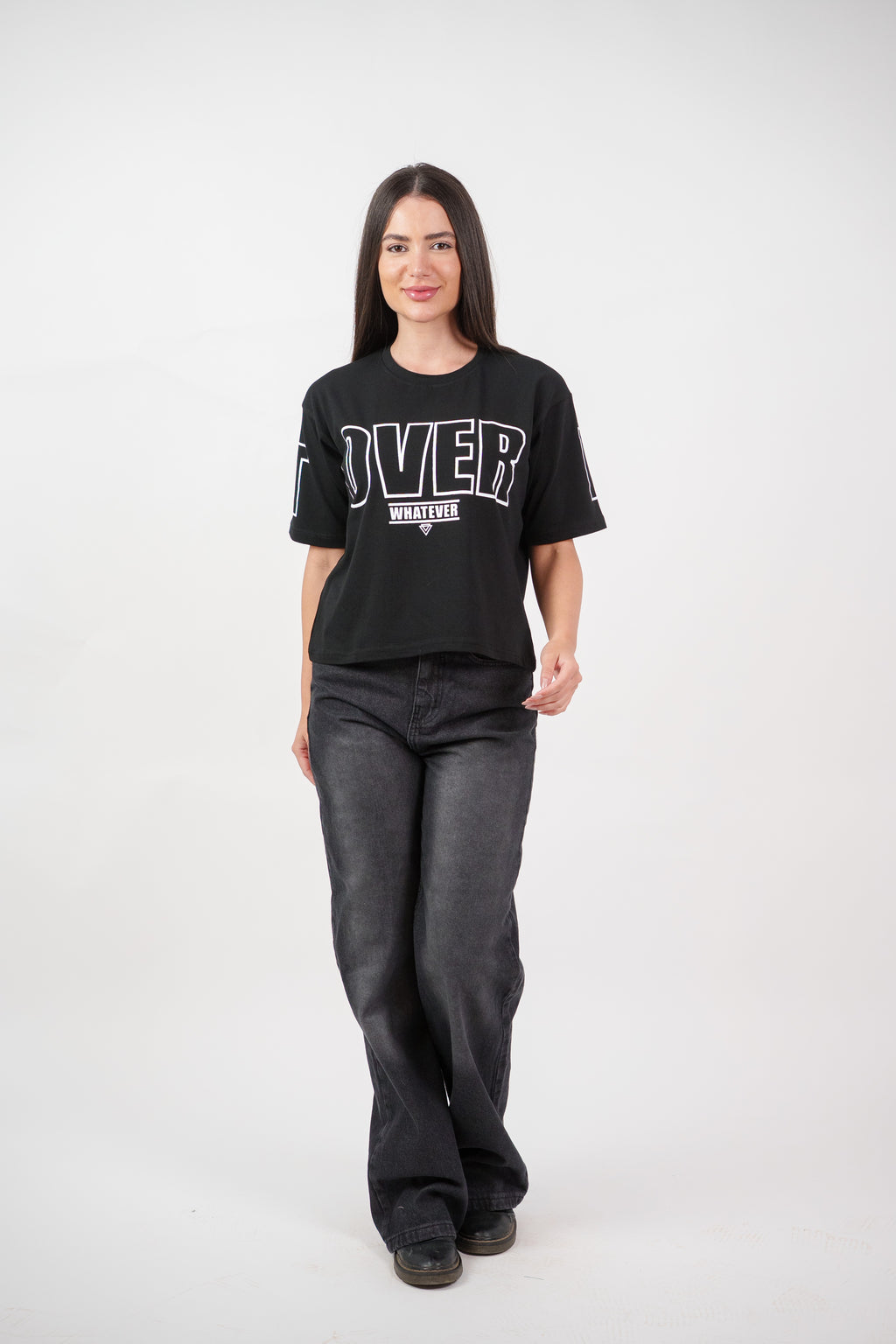 WHATEVER PRINT TEE