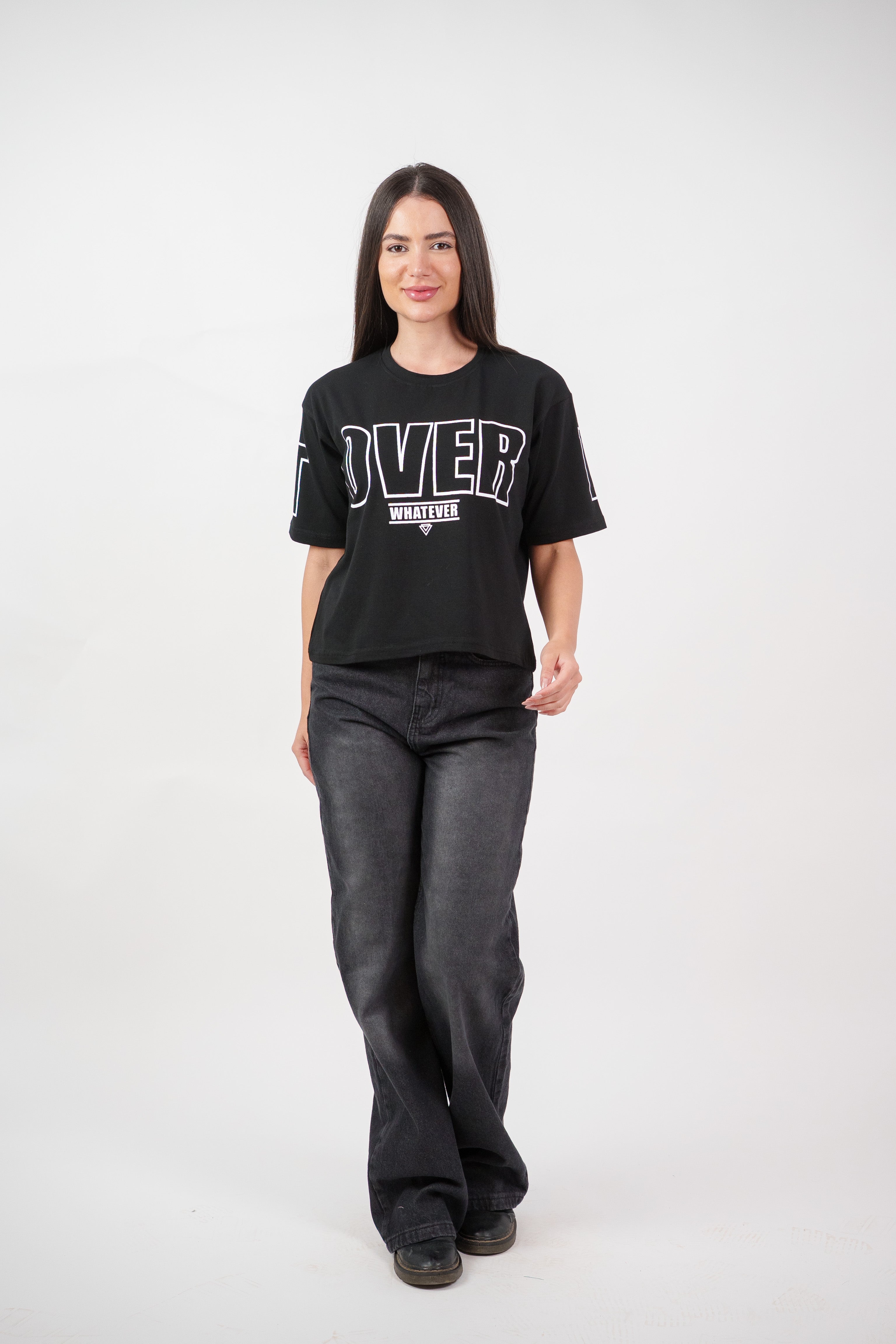WHATEVER PRINT TEE