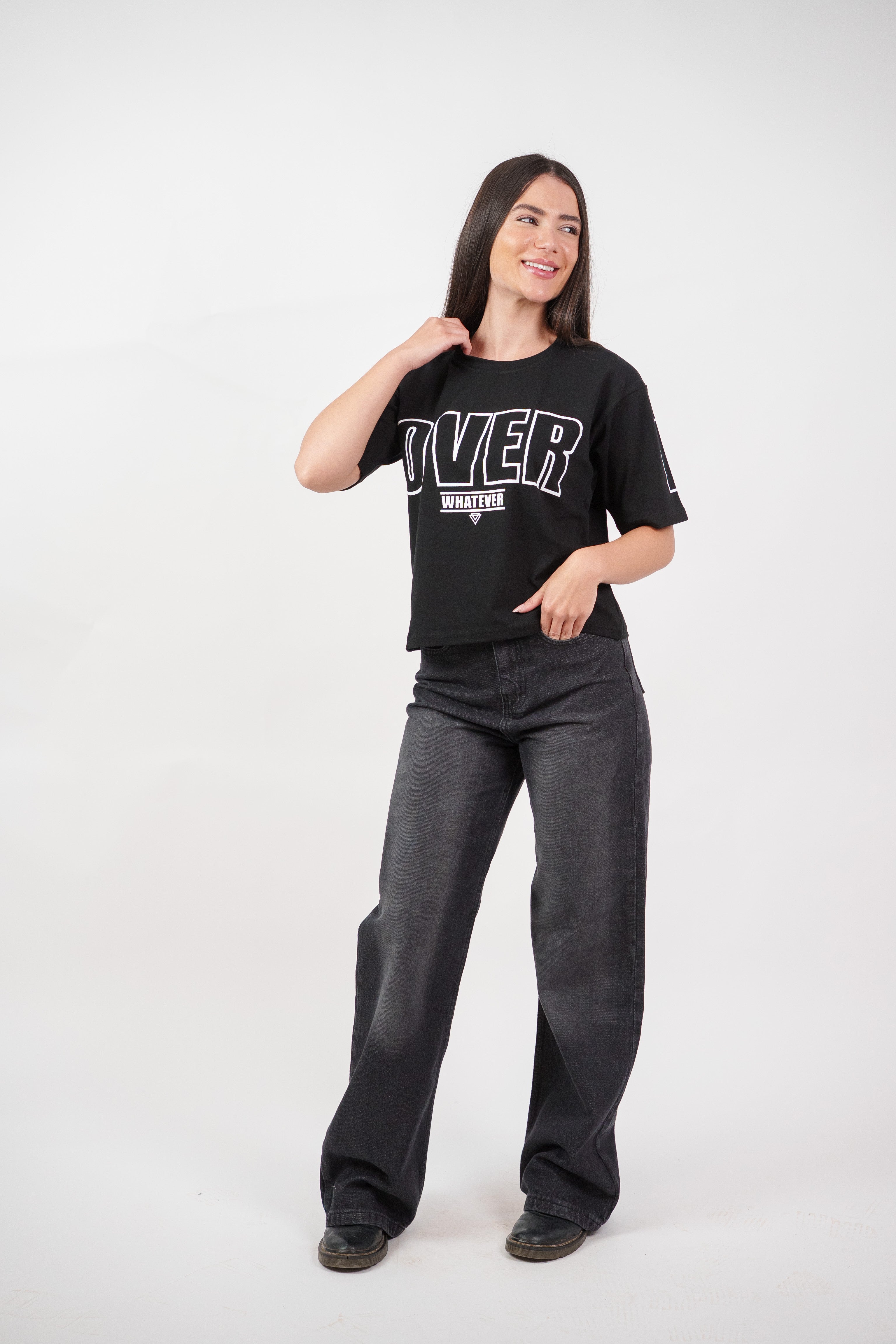 WHATEVER PRINT TEE