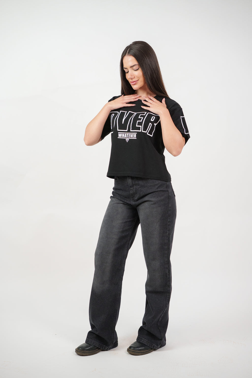 WHATEVER PRINT TEE
