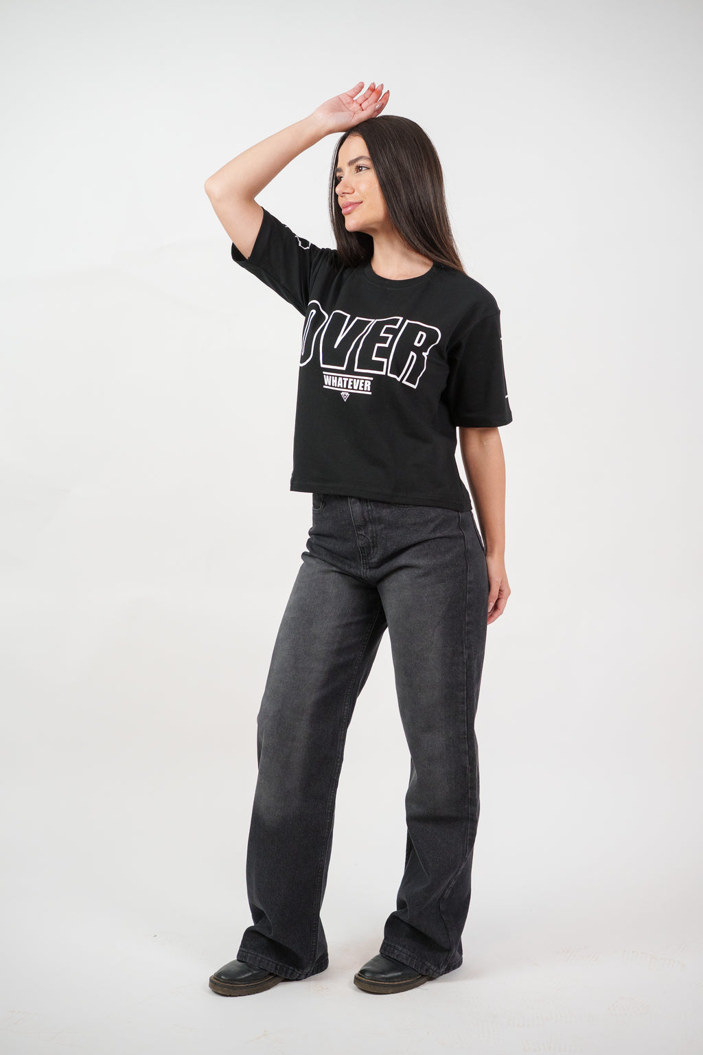 WHATEVER PRINT TEE
