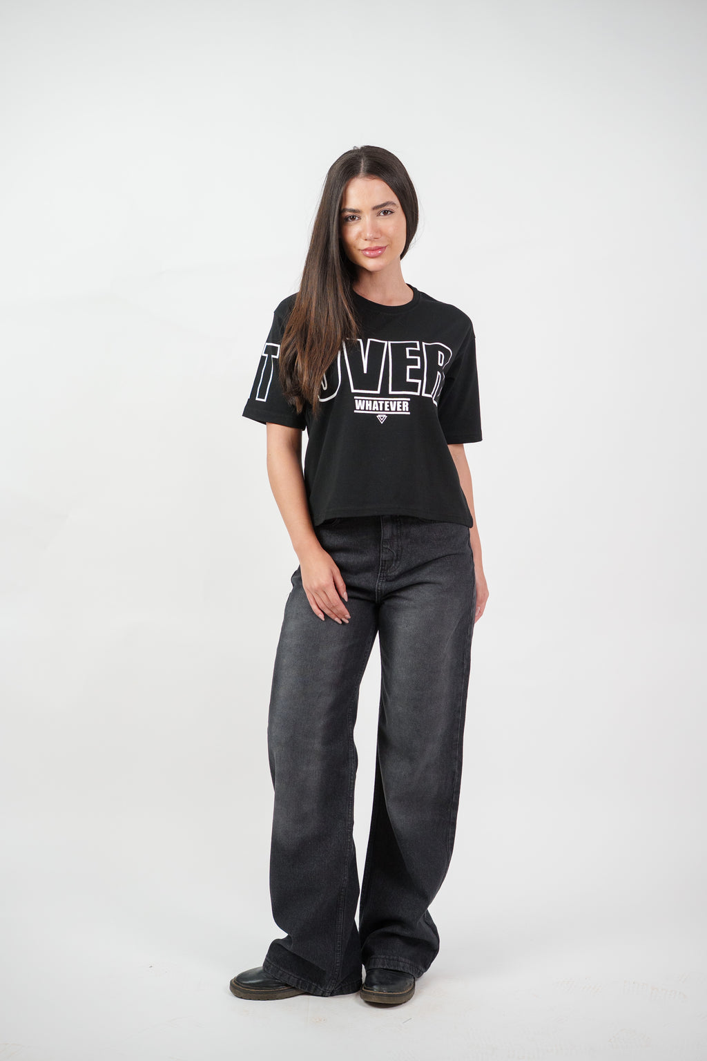 WHATEVER PRINT TEE