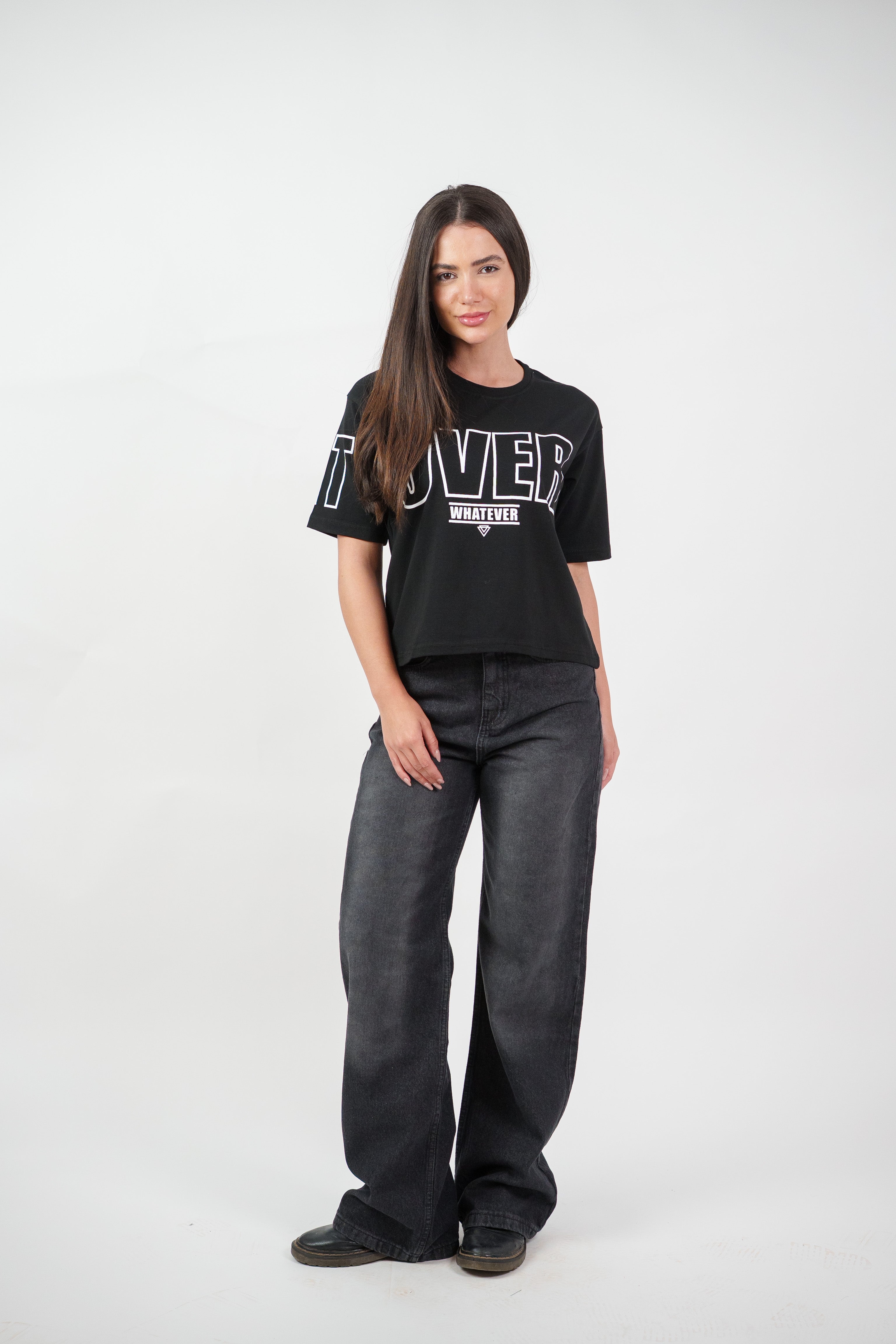 WHATEVER PRINT TEE