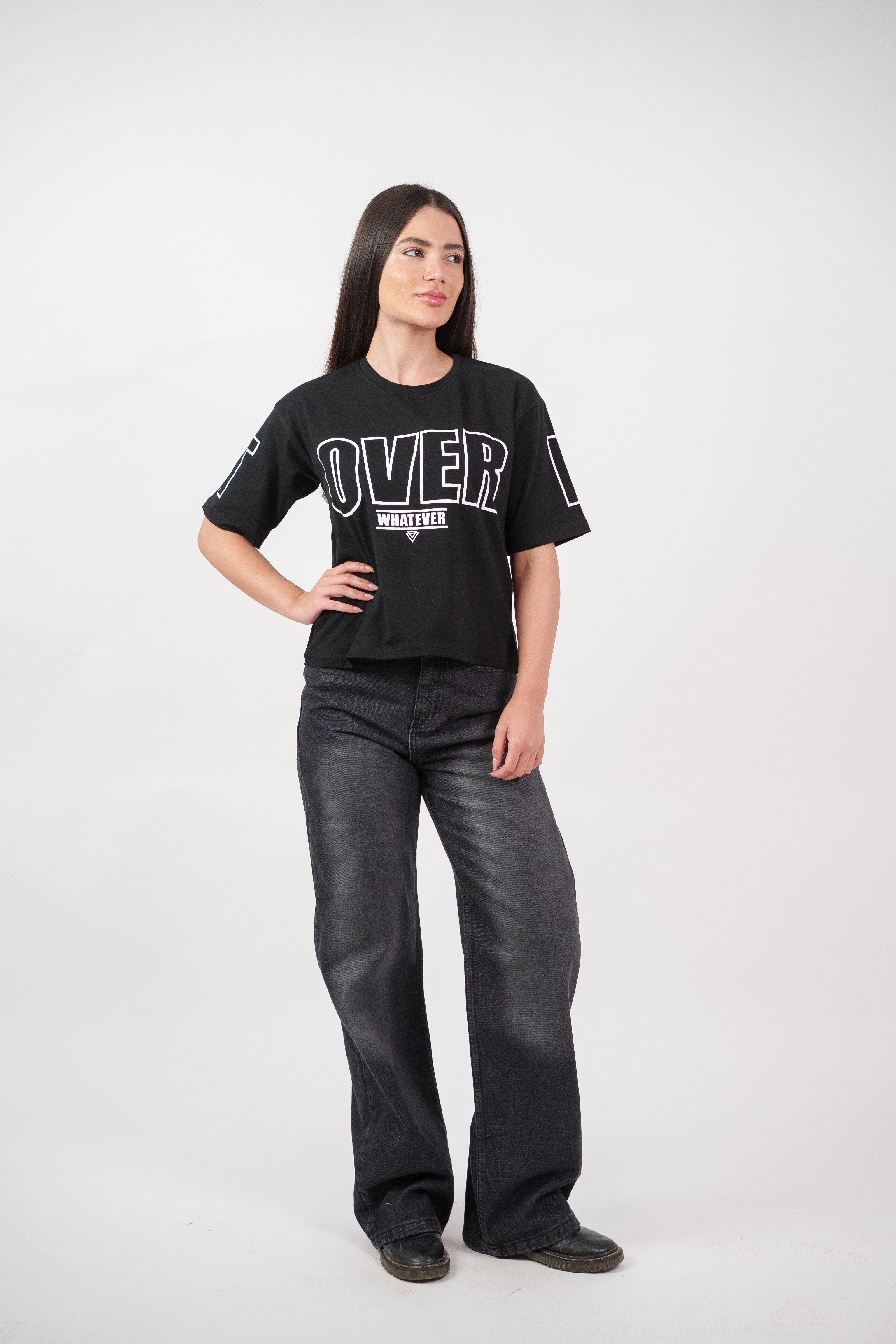WHATEVER PRINT TEE