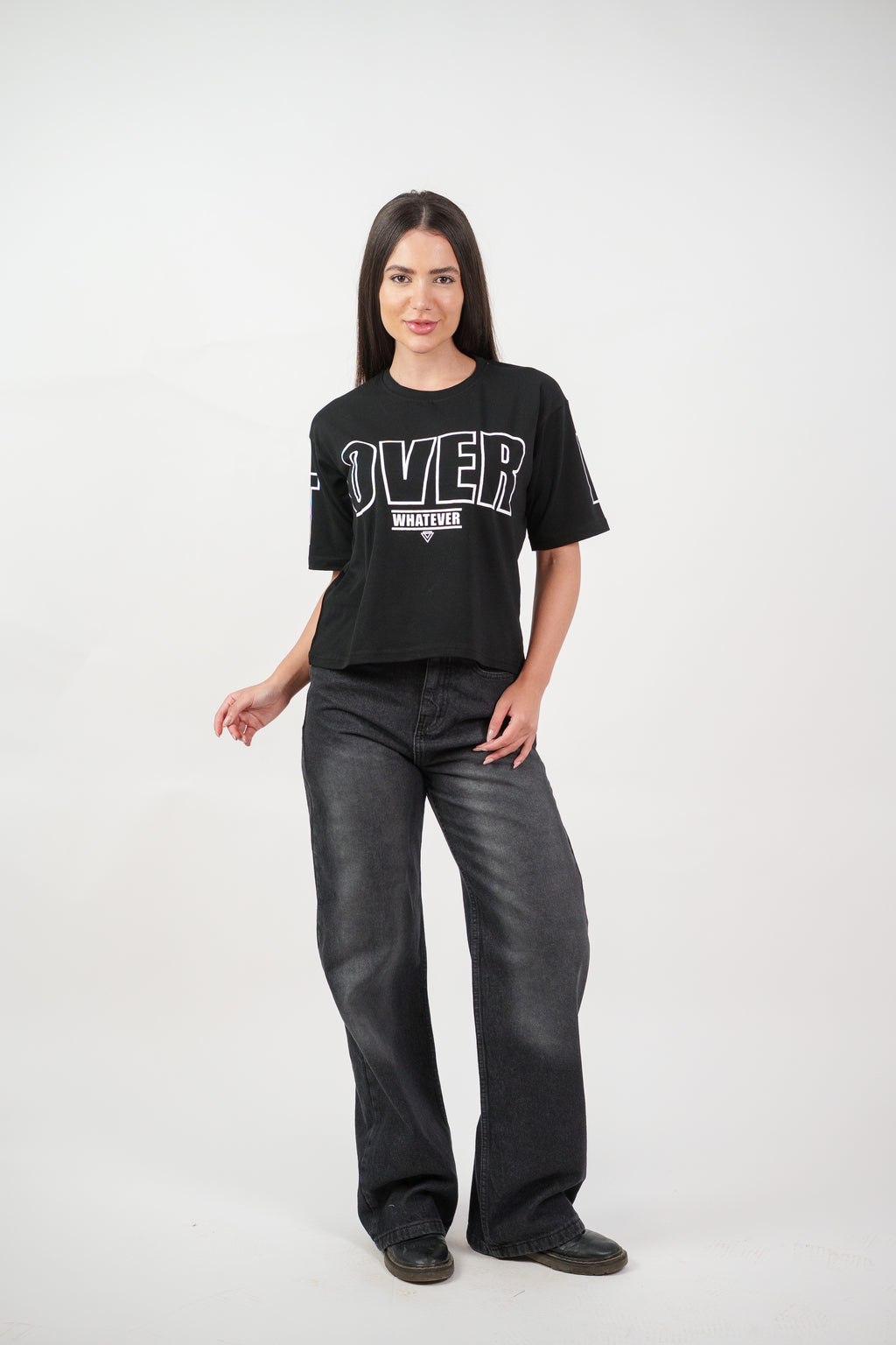 WHATEVER PRINT TEE