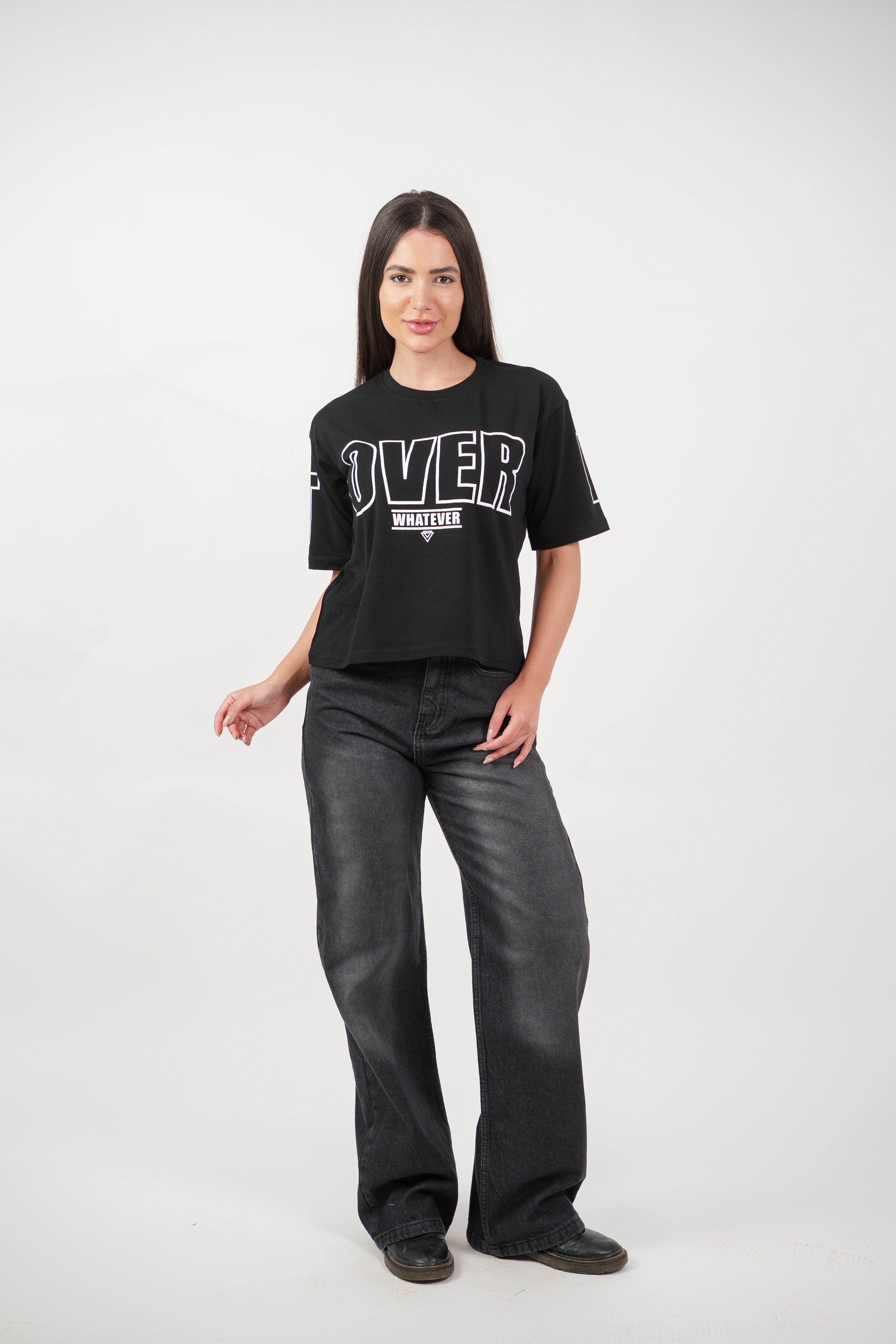 WHATEVER PRINT TEE