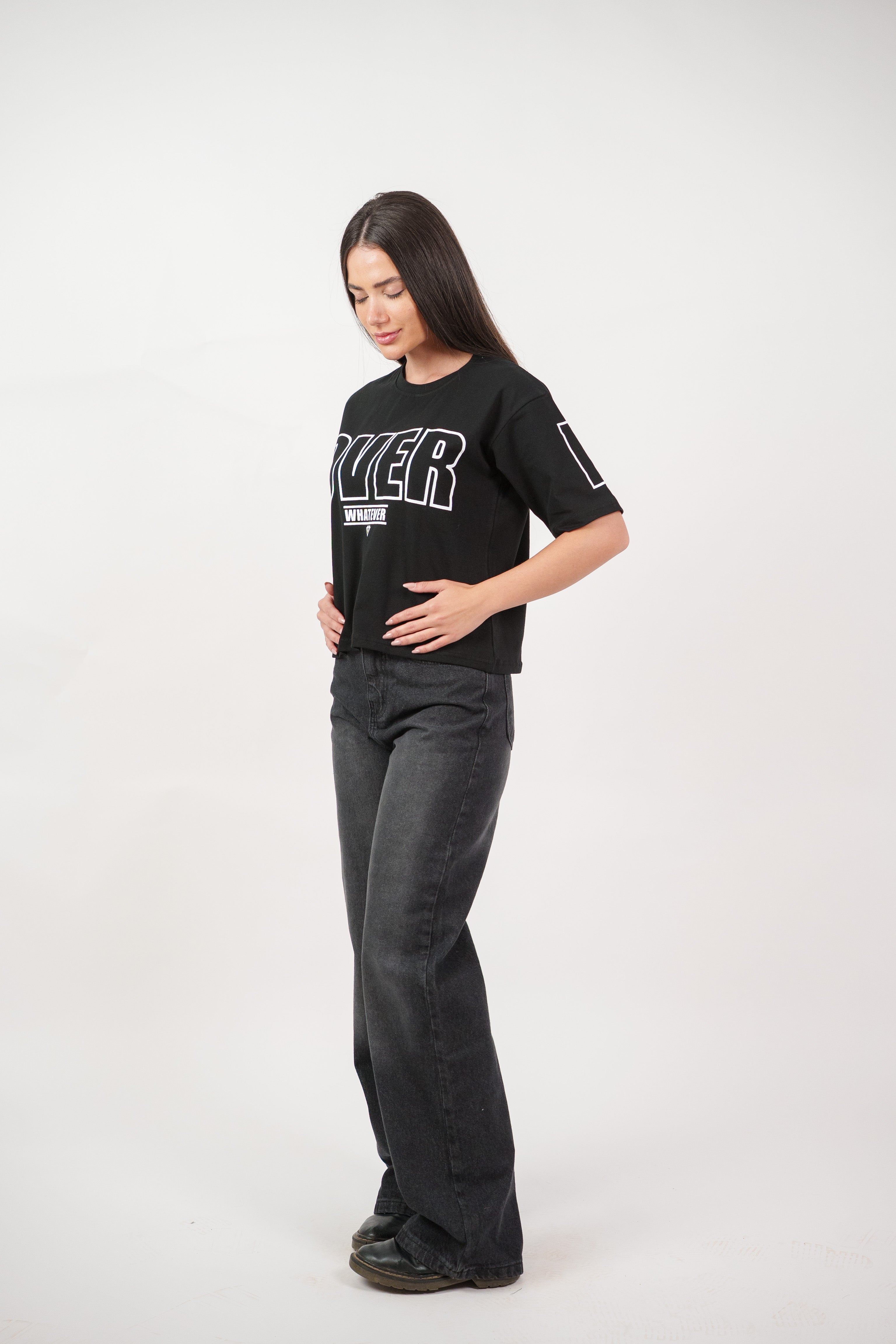 WHATEVER PRINT TEE