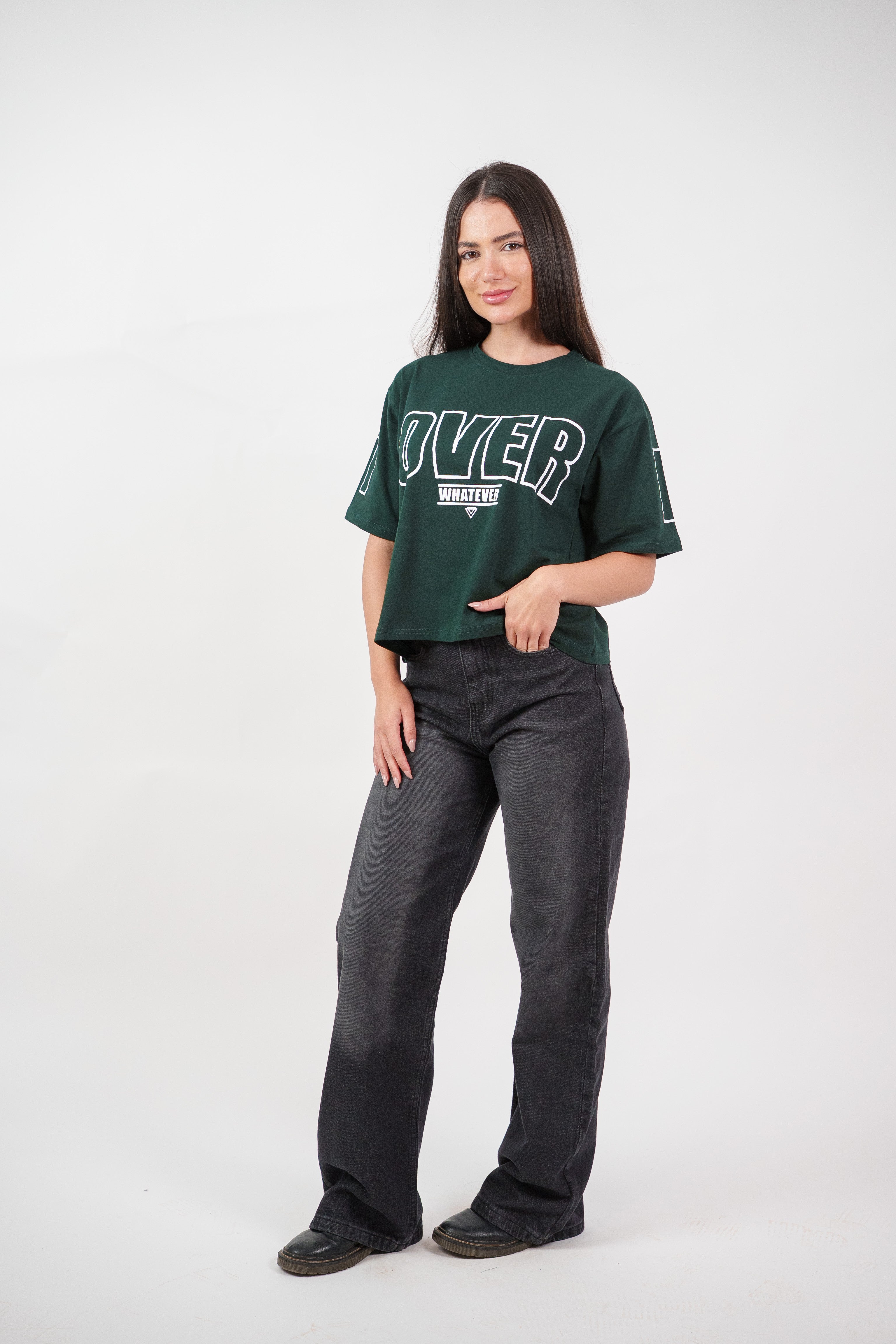 WHATEVER PRINT TEE