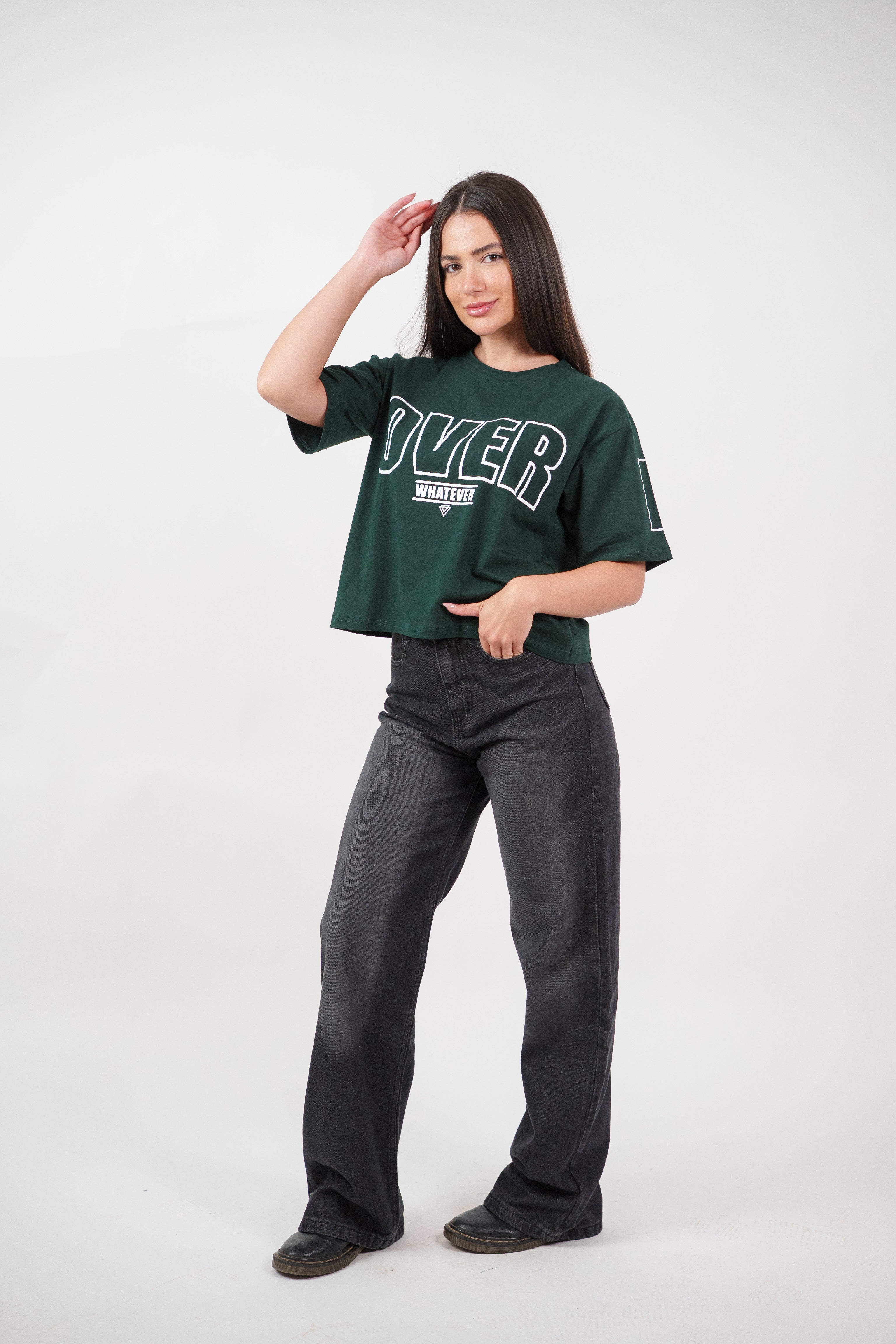 WHATEVER PRINT TEE