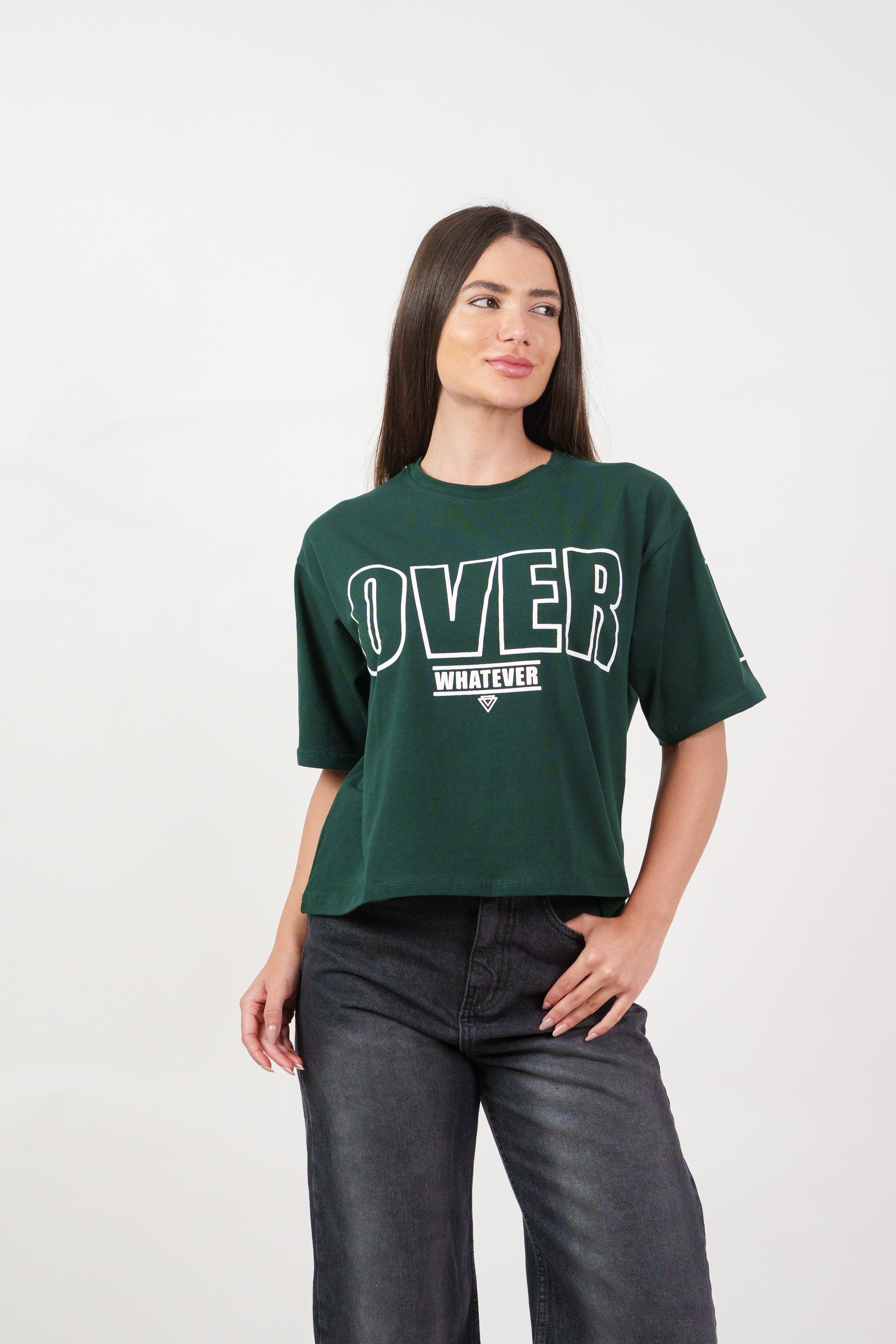 WHATEVER PRINT TEE