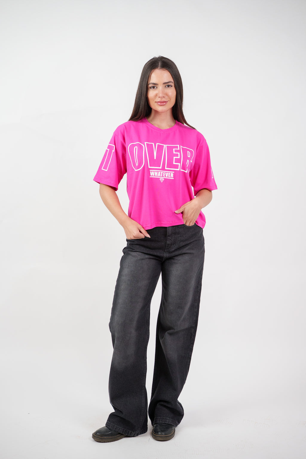 WHATEVER PRINT TEE