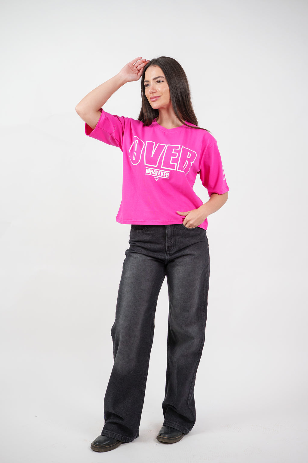 WHATEVER PRINT TEE