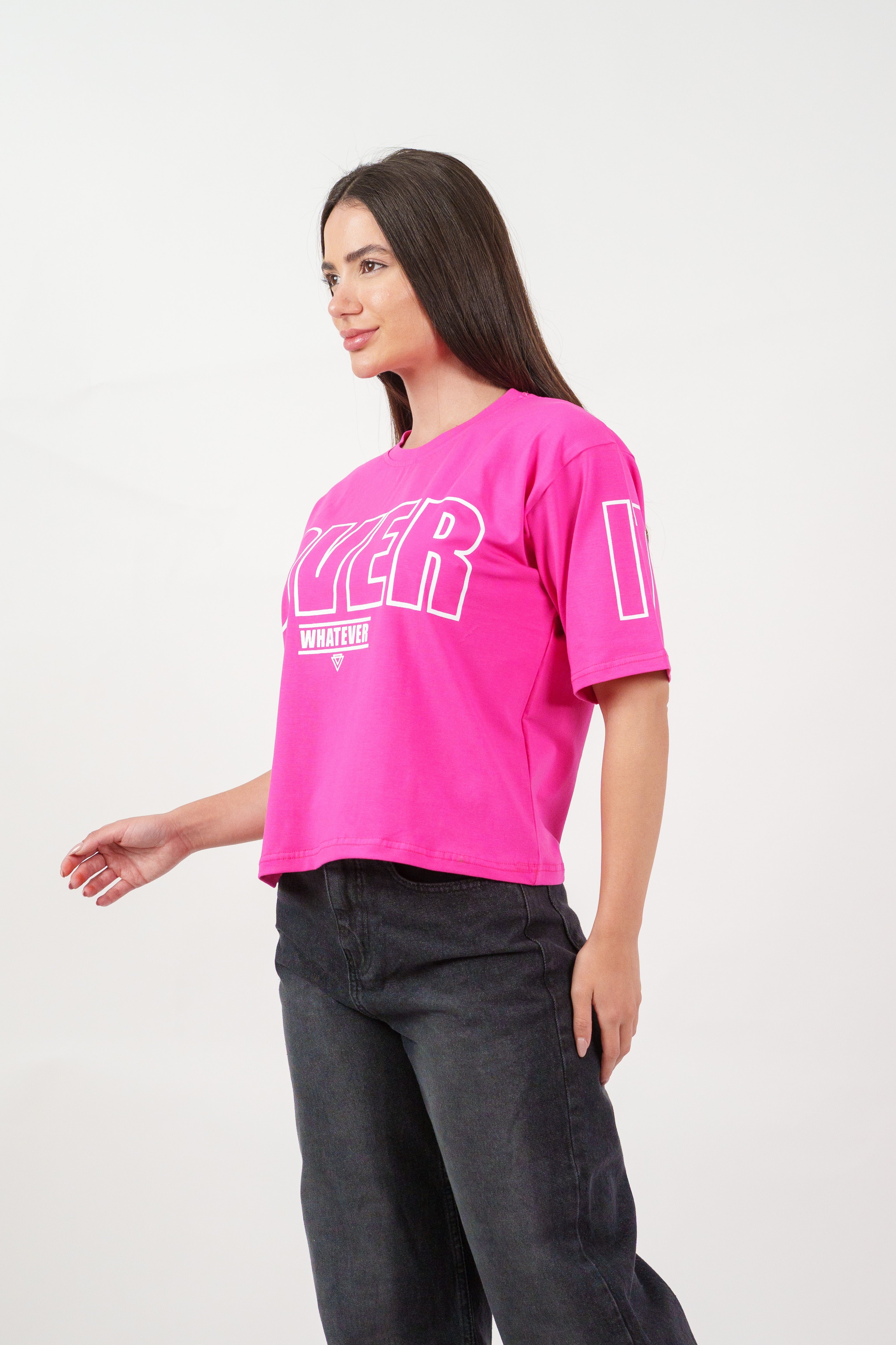 WHATEVER PRINT TEE