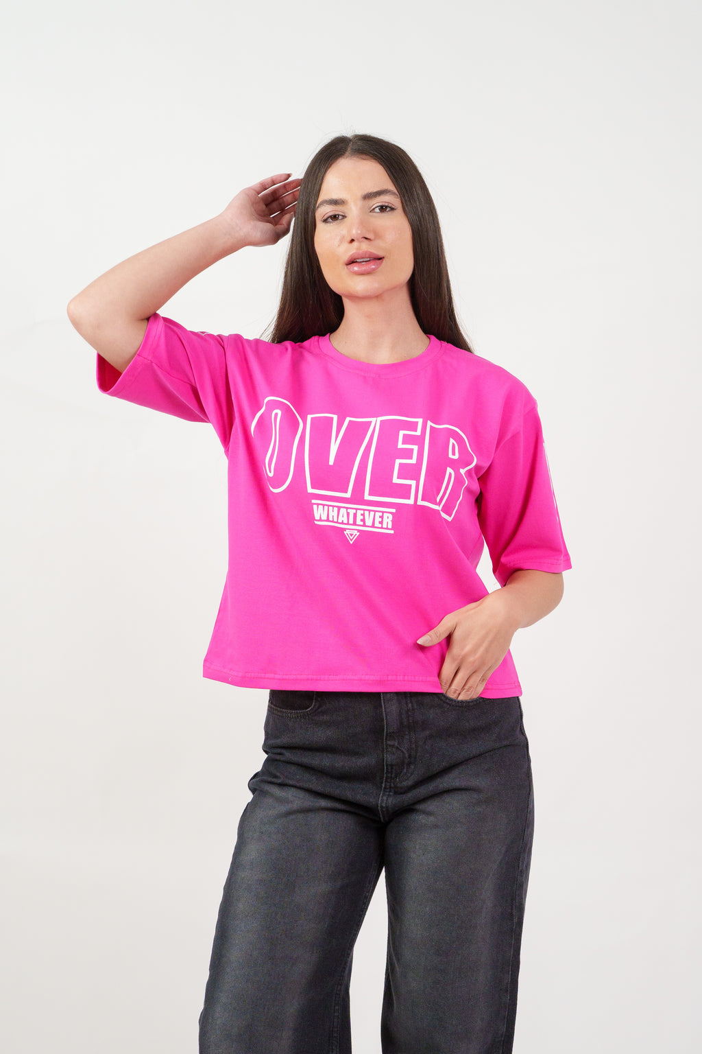 WHATEVER PRINT TEE