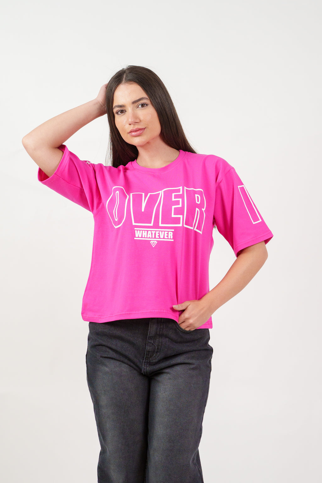 WHATEVER PRINT TEE