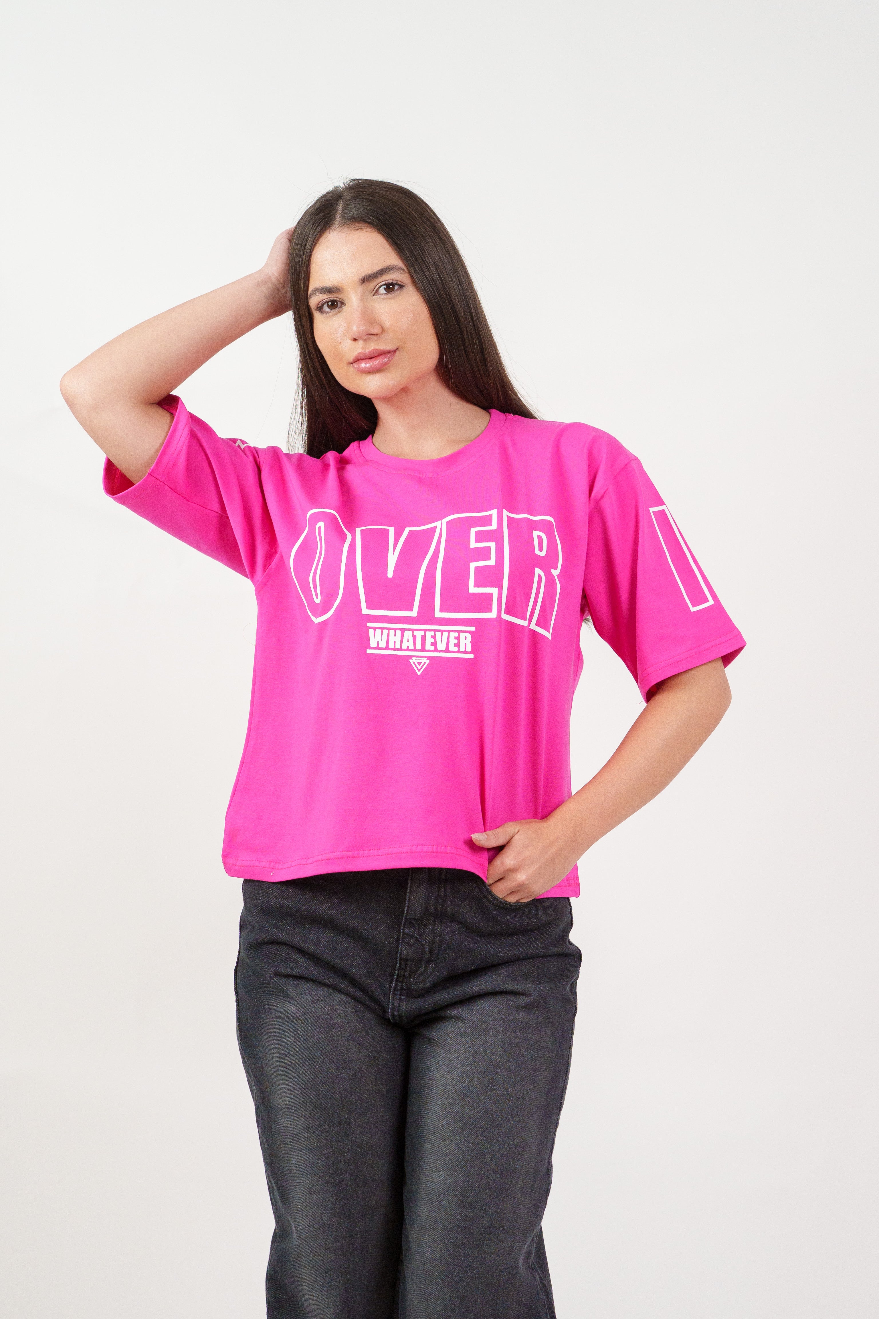 WHATEVER PRINT TEE