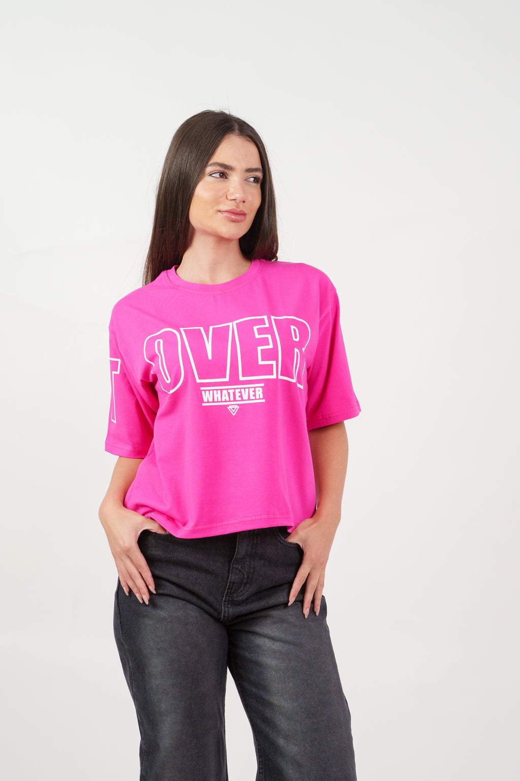 WHATEVER PRINT TEE