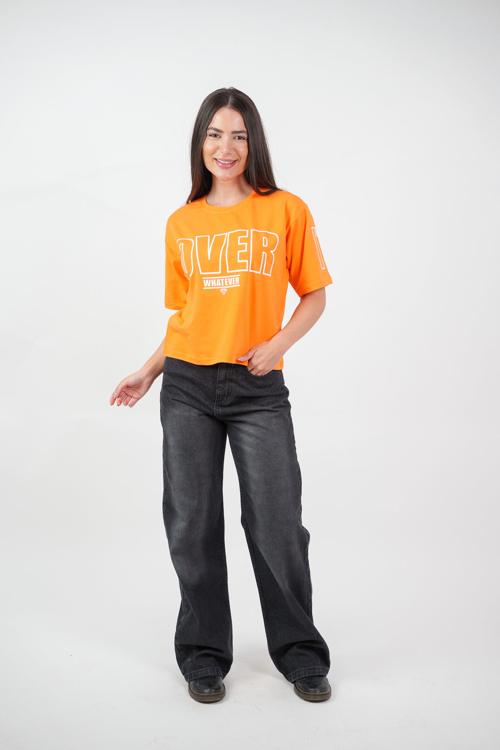 WHATEVER PRINT TEE