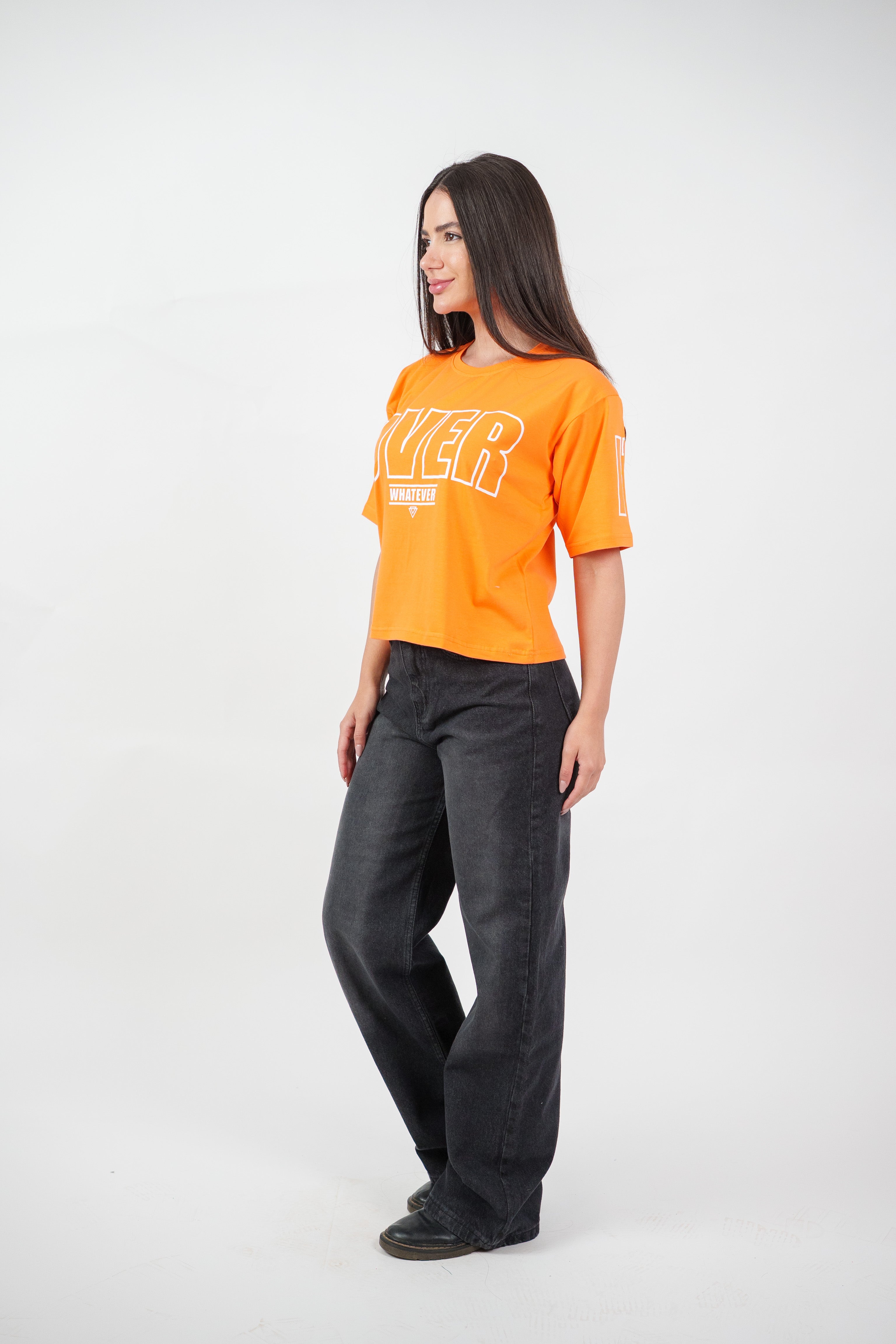 WHATEVER PRINT TEE