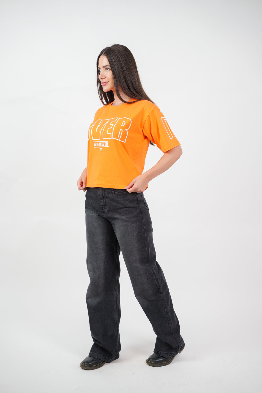 WHATEVER PRINT TEE