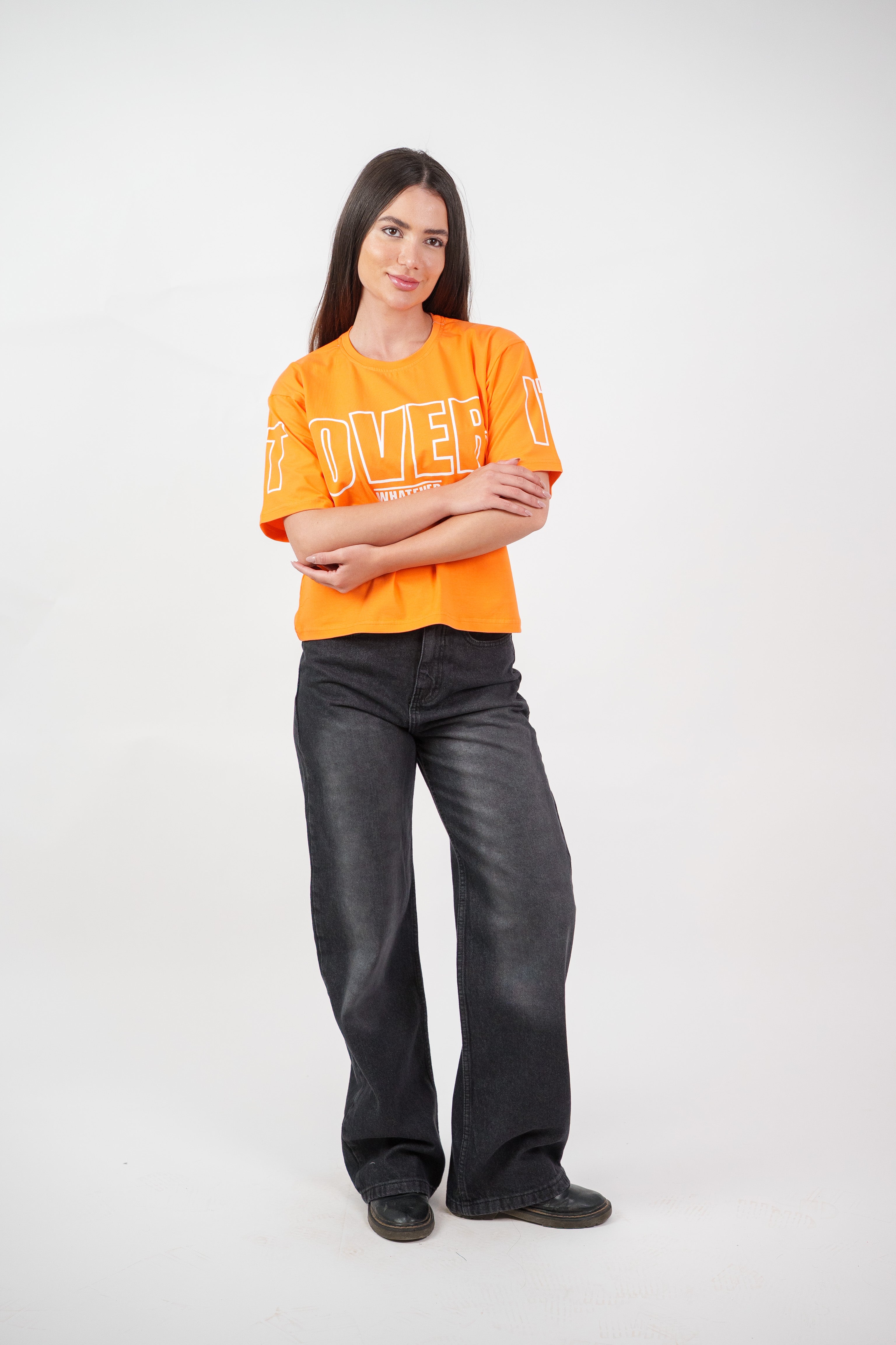 WHATEVER PRINT TEE