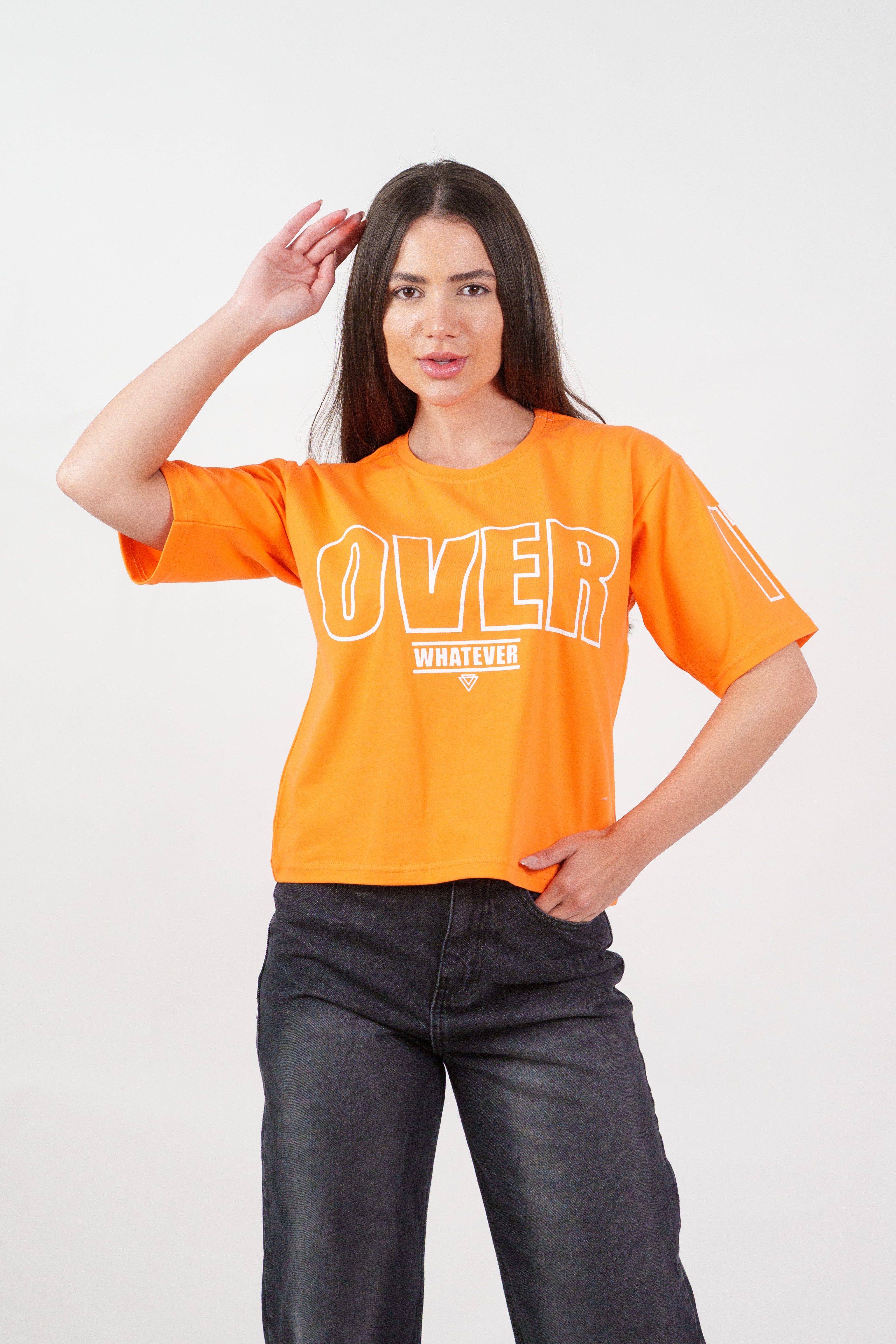 WHATEVER PRINT TEE