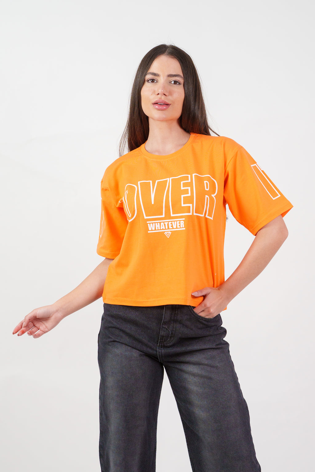 WHATEVER PRINT TEE