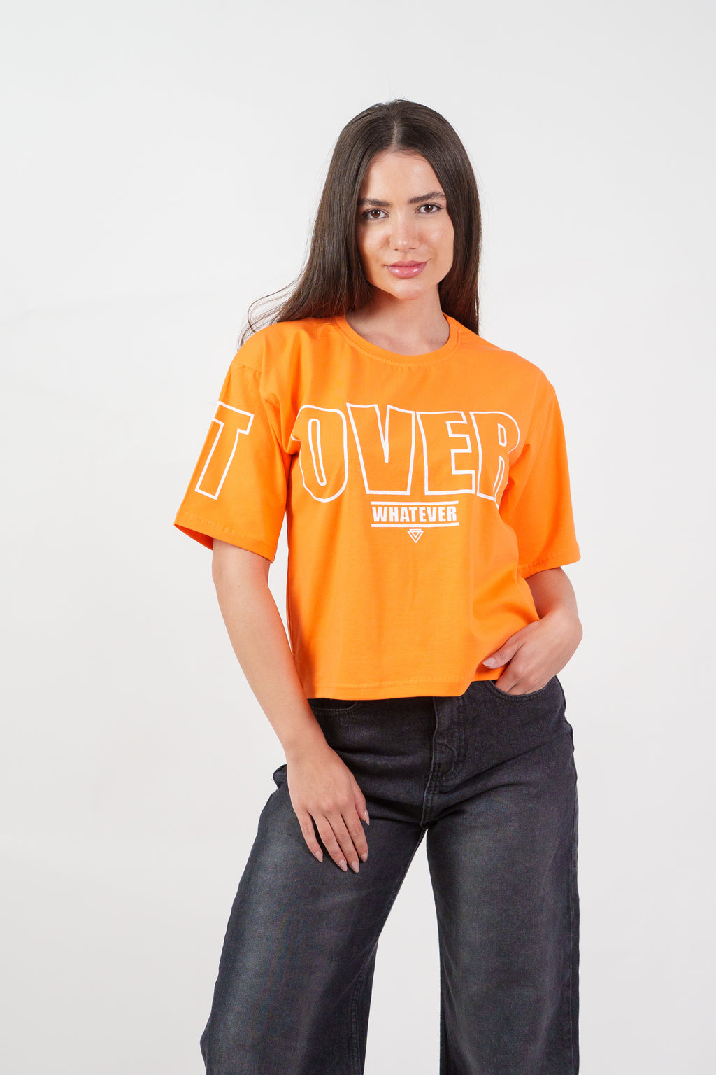 WHATEVER PRINT TEE