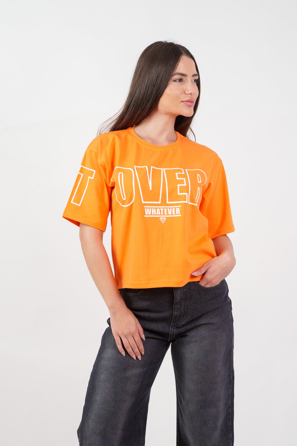 WHATEVER PRINT TEE