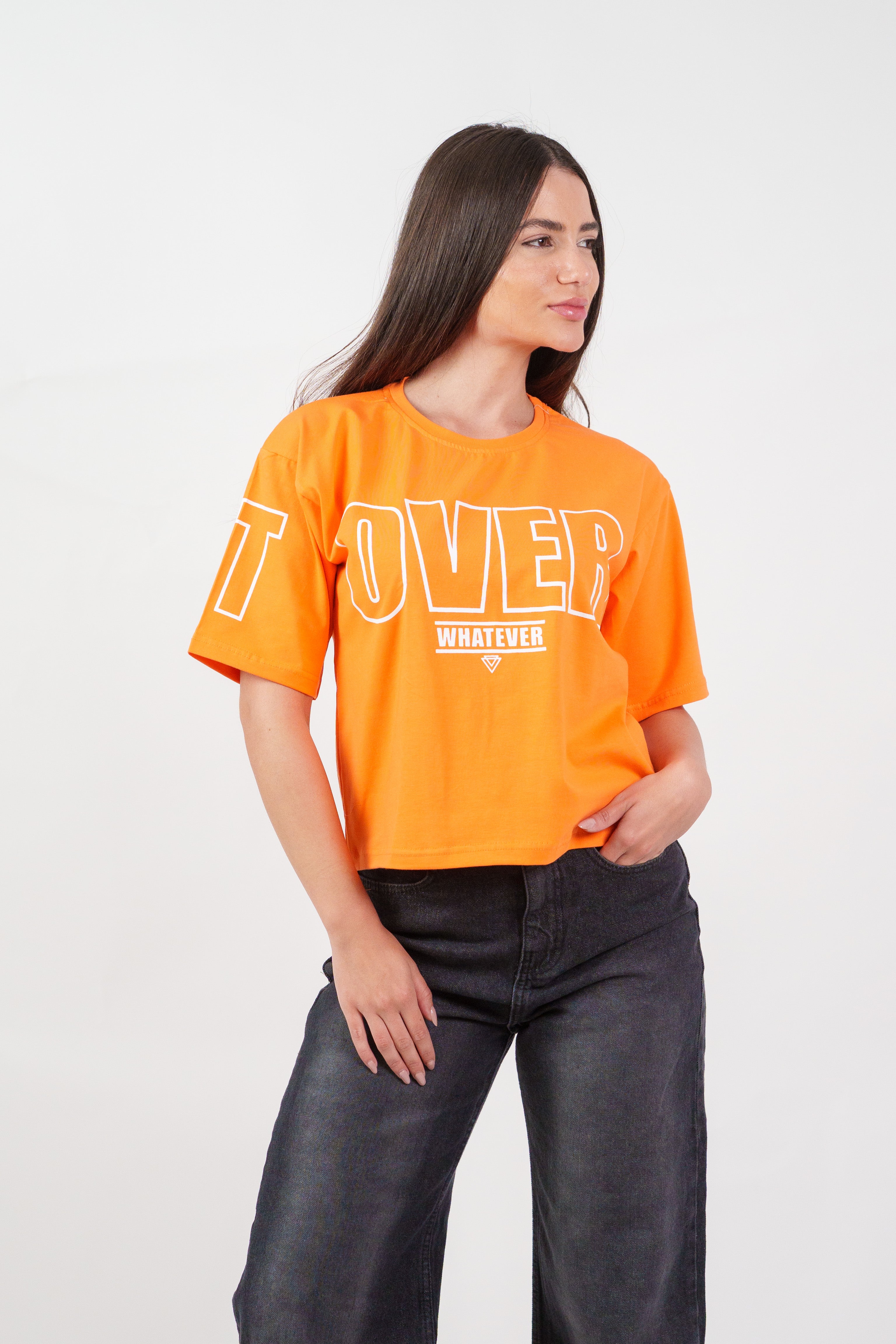 WHATEVER PRINT TEE