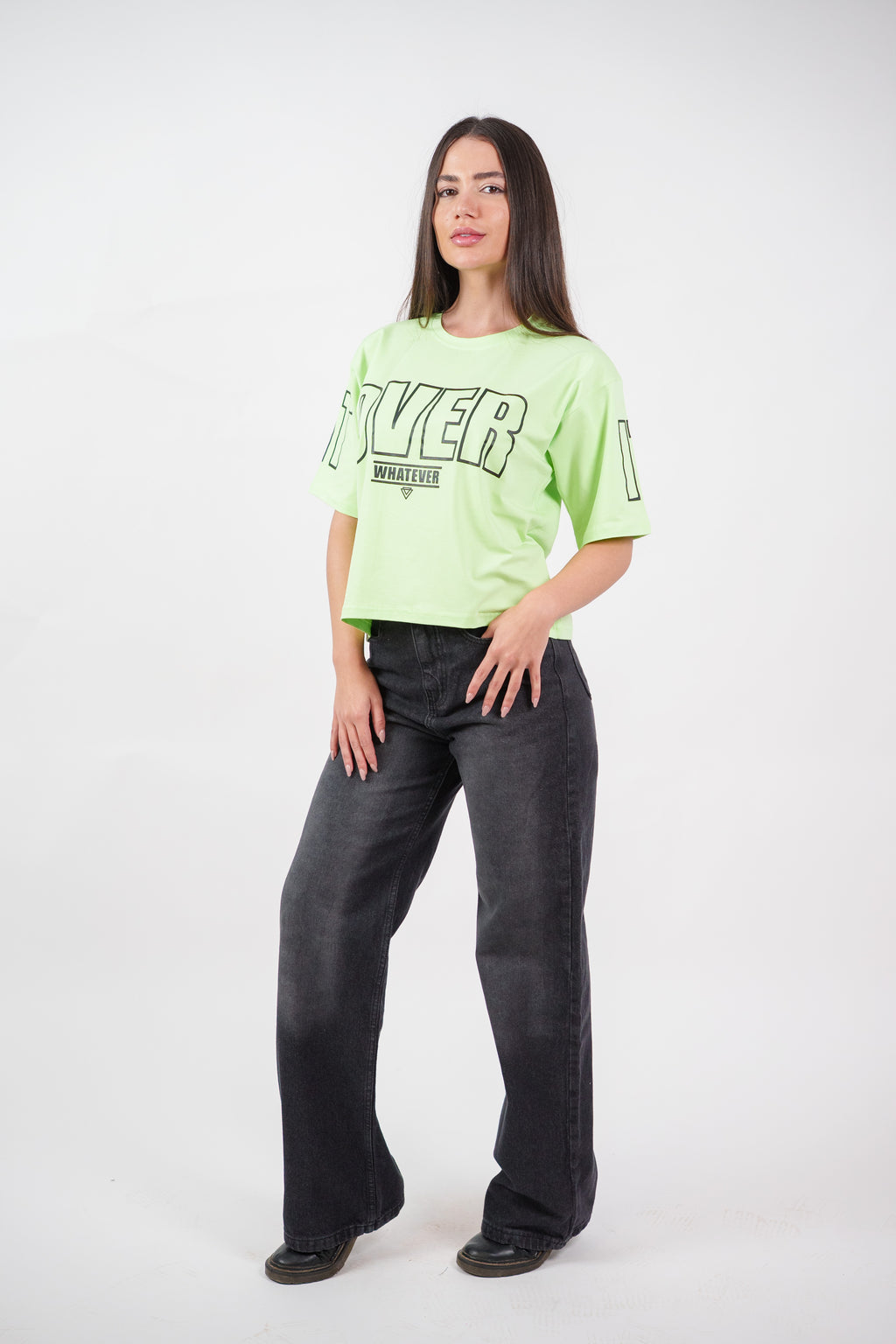 WHATEVER PRINT TEE