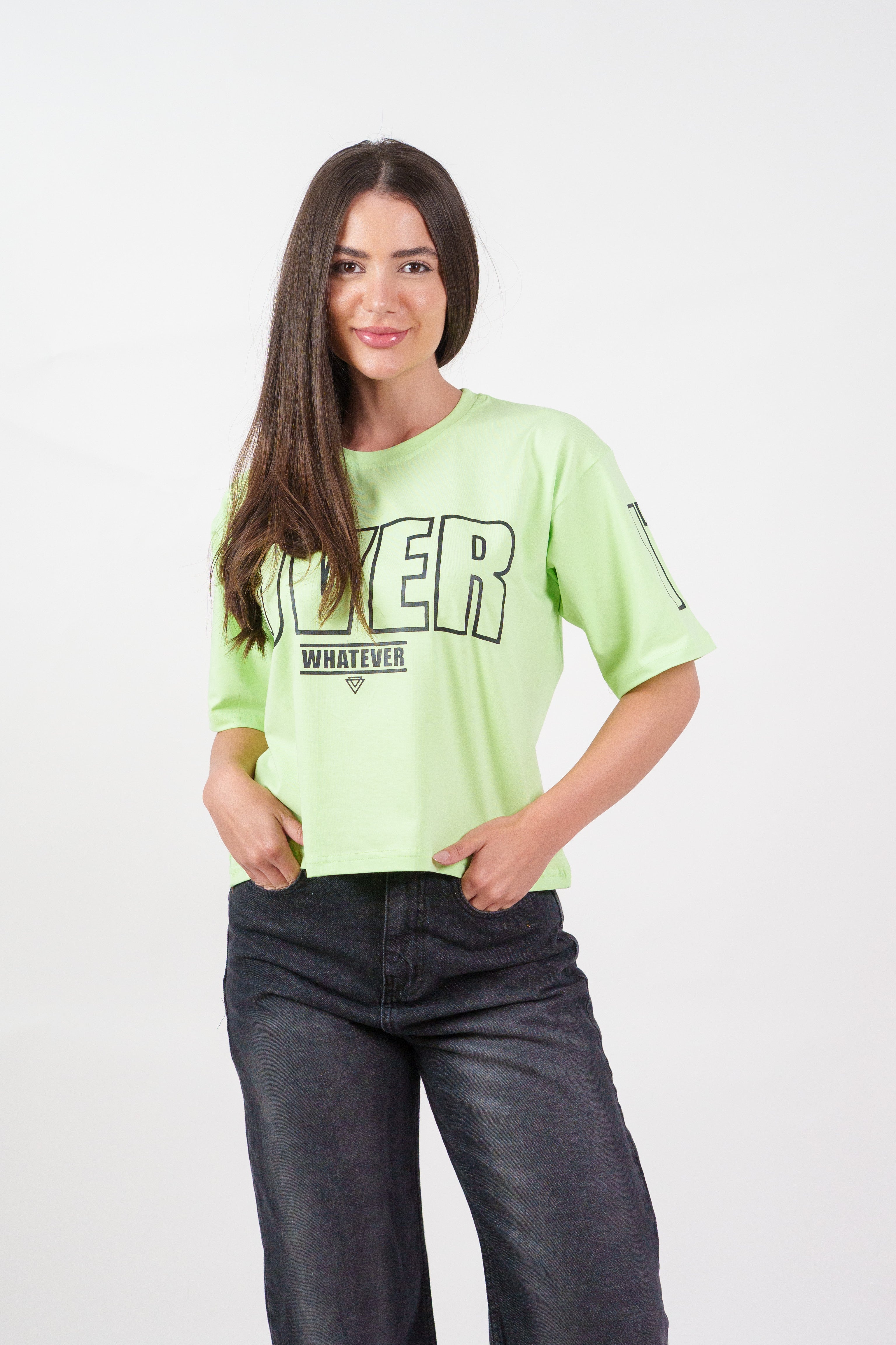 WHATEVER PRINT TEE