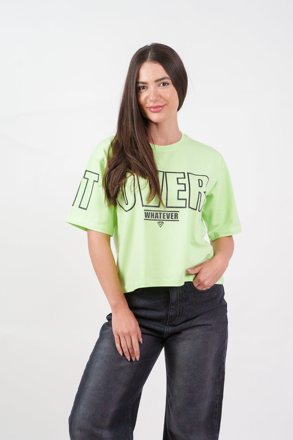 WHATEVER PRINT TEE