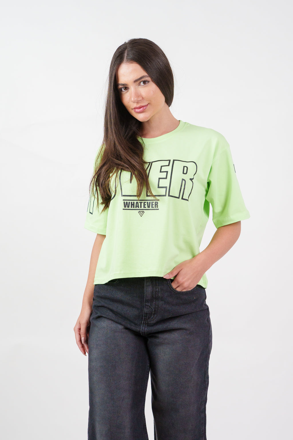 WHATEVER PRINT TEE