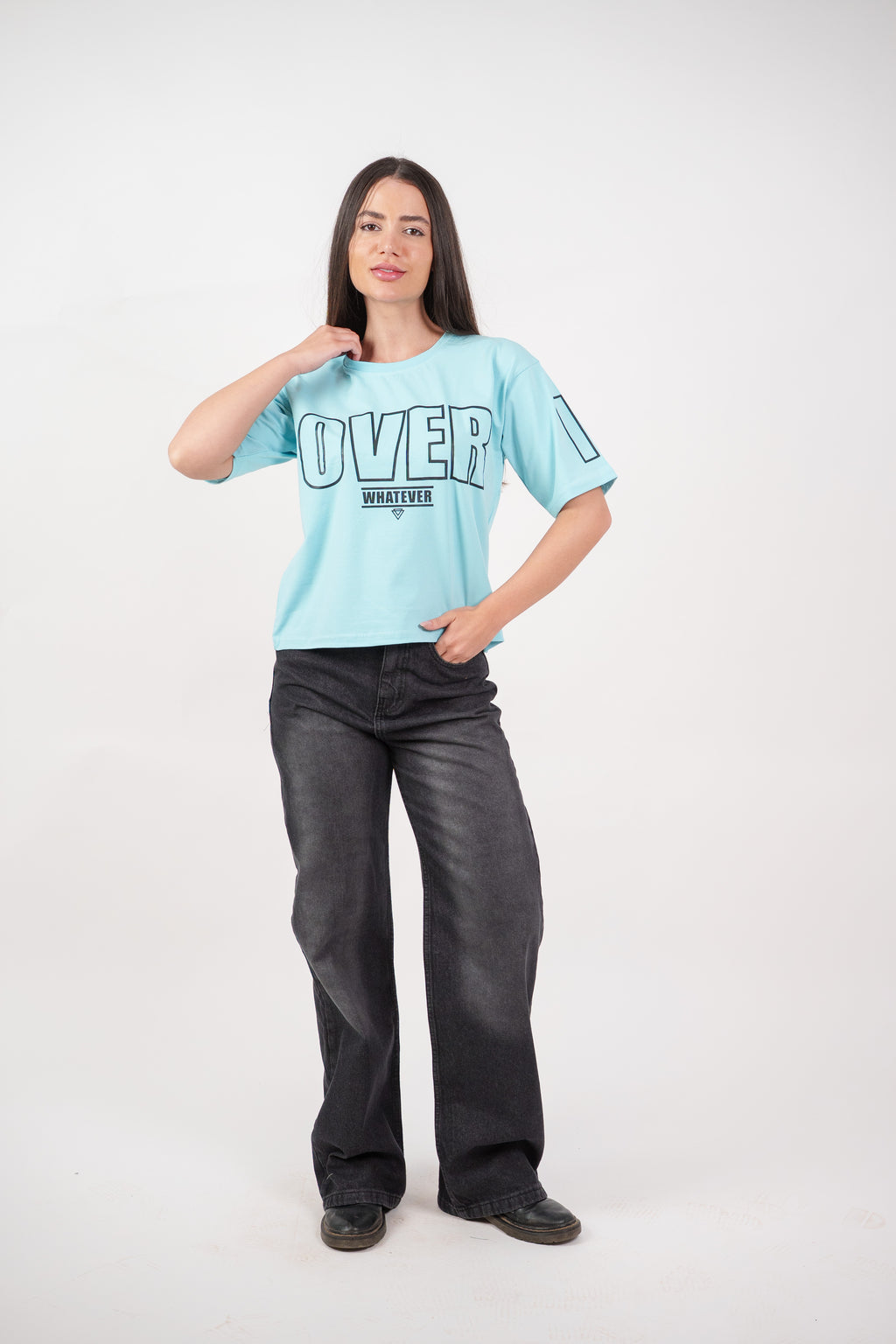 WHATEVER PRINT TEE