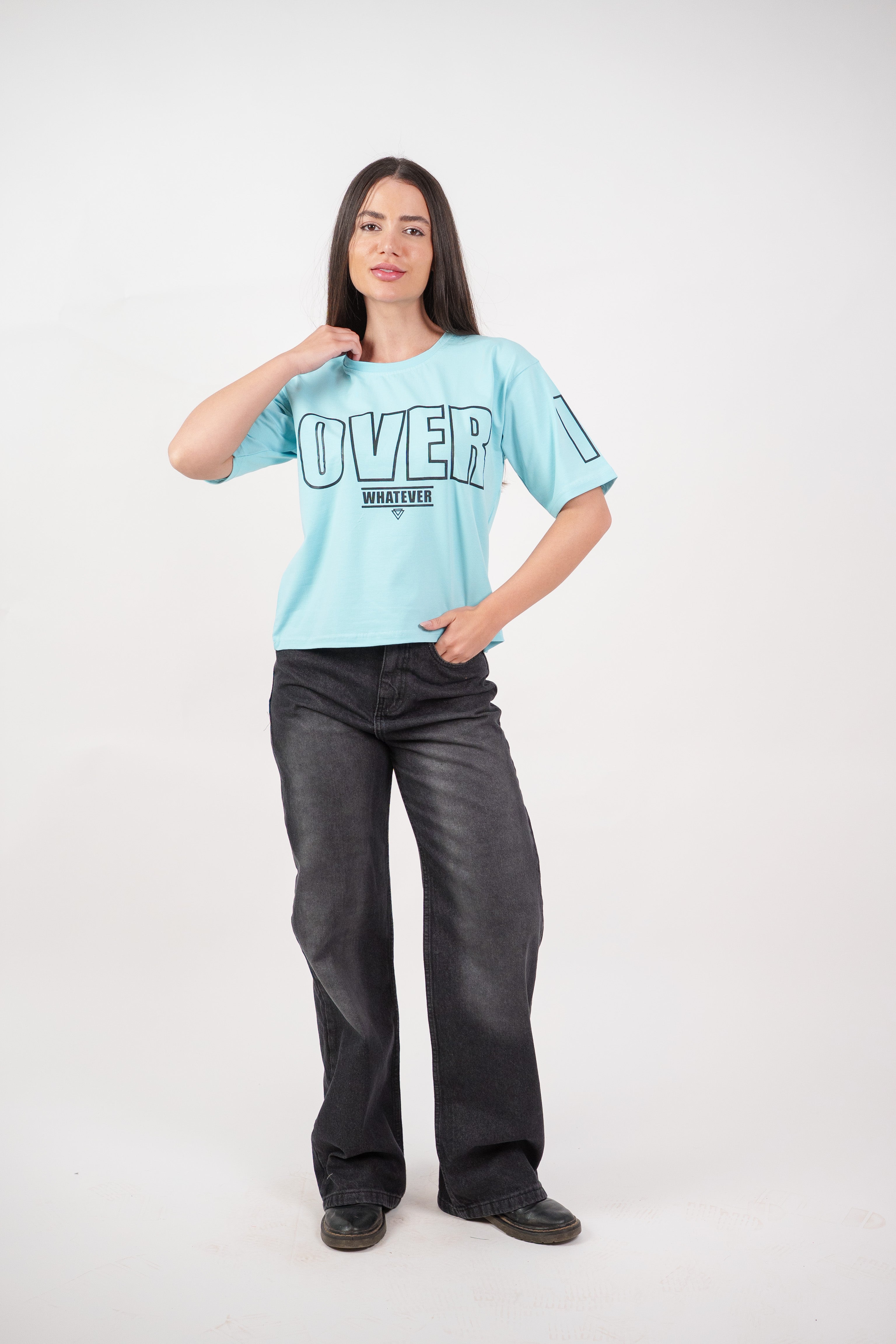 WHATEVER PRINT TEE
