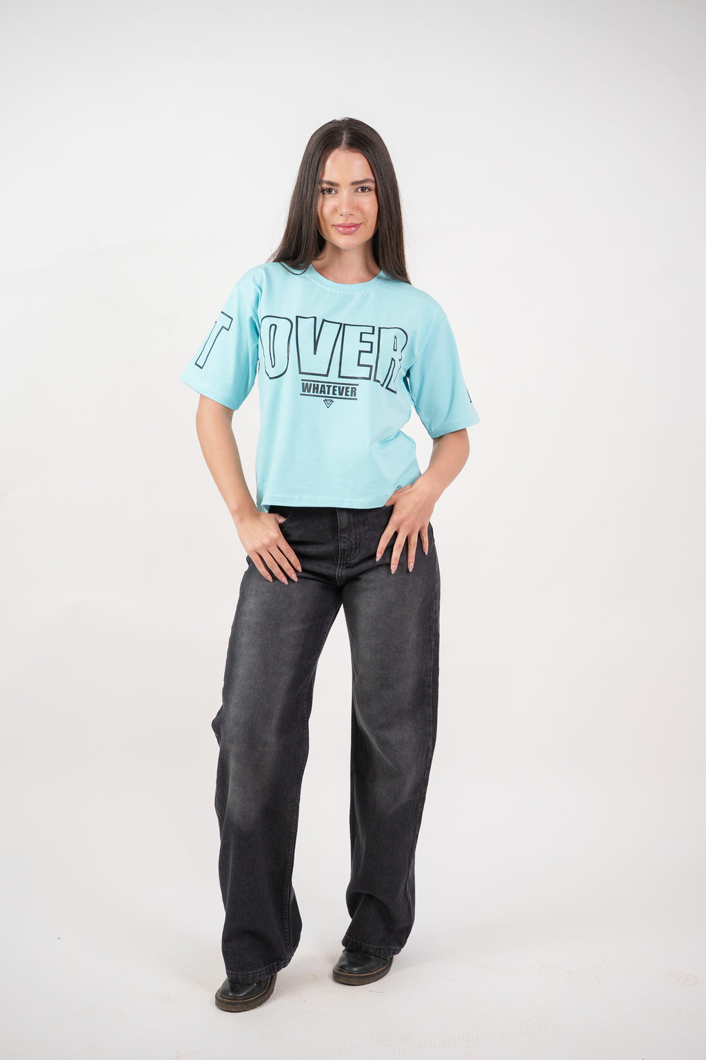 WHATEVER PRINT TEE