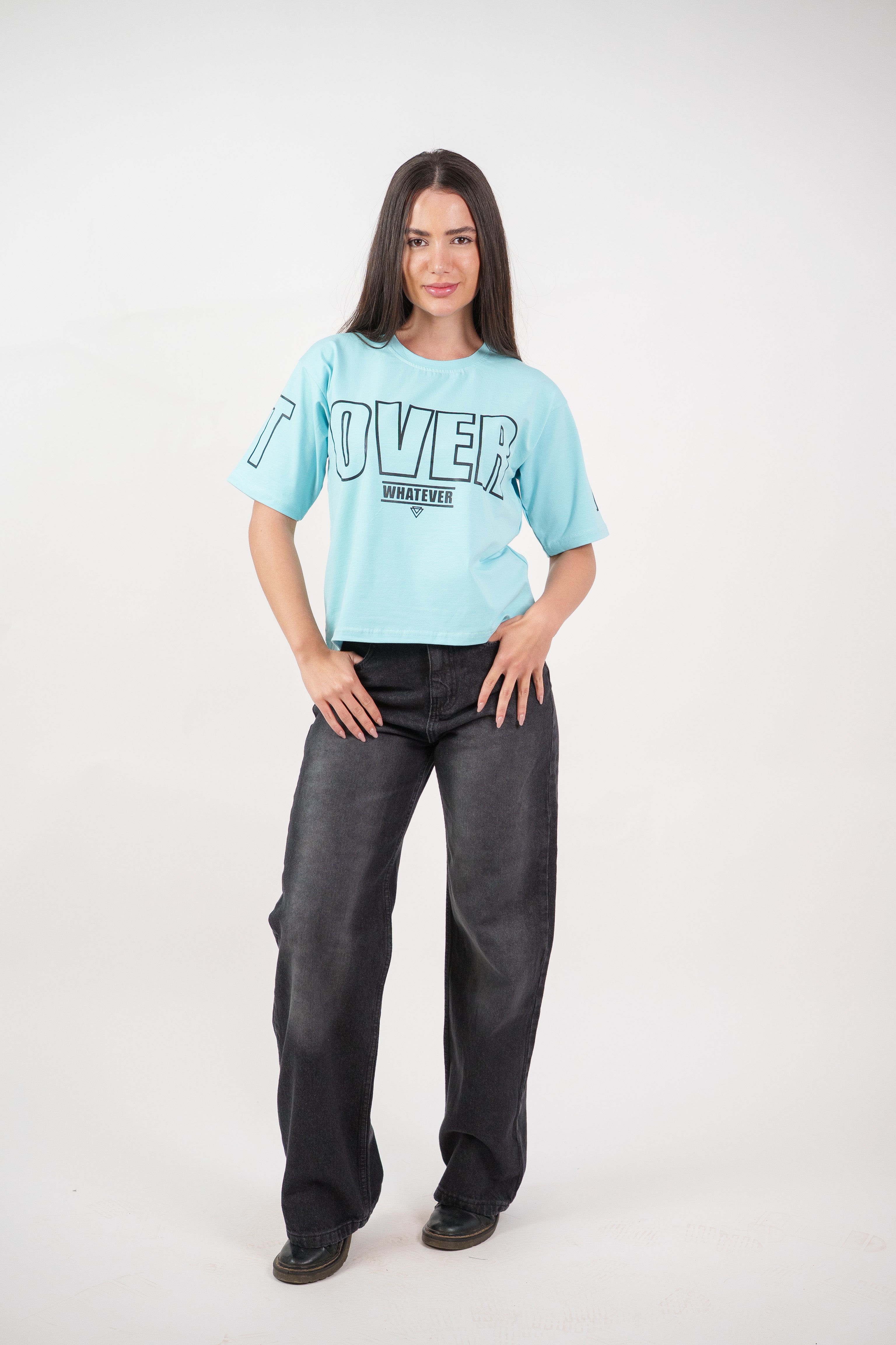 WHATEVER PRINT TEE