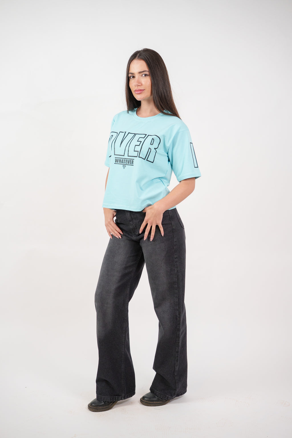 WHATEVER PRINT TEE
