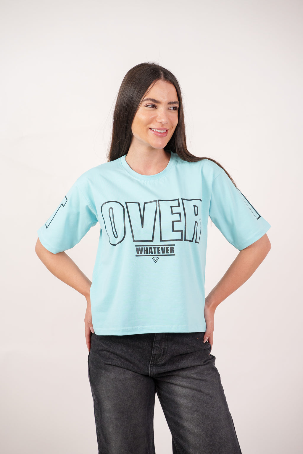 WHATEVER PRINT TEE