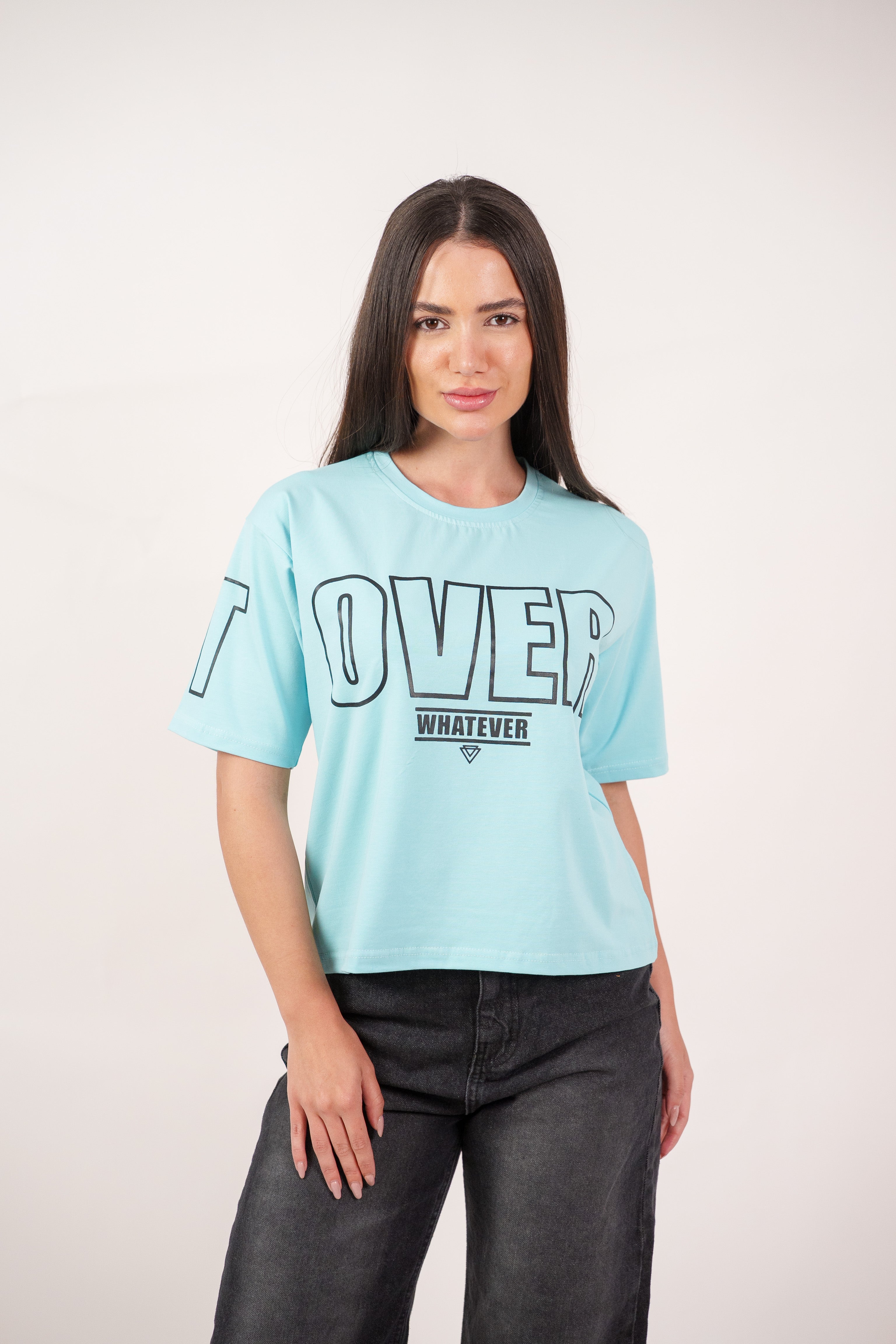 WHATEVER PRINT TEE